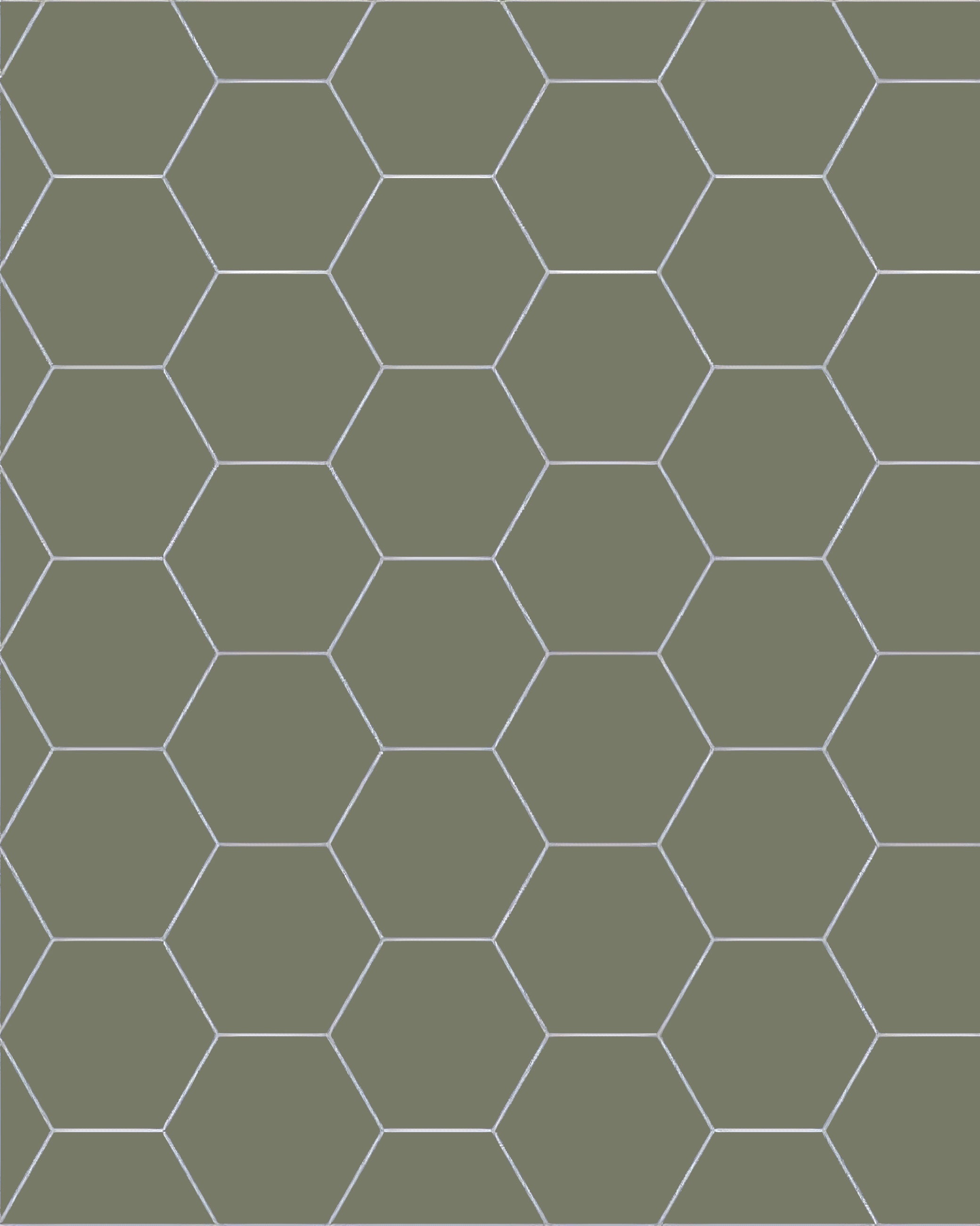 Klinker Hexagon 10x10 cm Australia Green Tiles - Premium Ceramic Floor & Wall Tiles for Kitchen Backsplash, Bathroom, and Outdoor Patio Decor