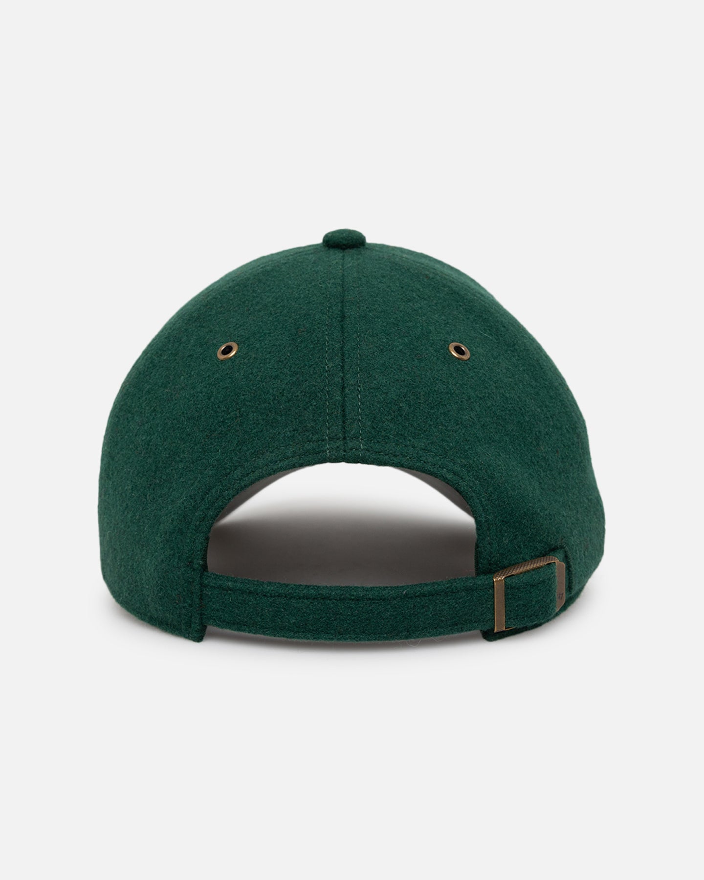 47 Brand Michigan State Spartans Wooly Clean Up Strapback Hat - Dark Green Adjustable Baseball Cap for Men & Women - Perfect for Game Day, Tailgating & Casual Wear