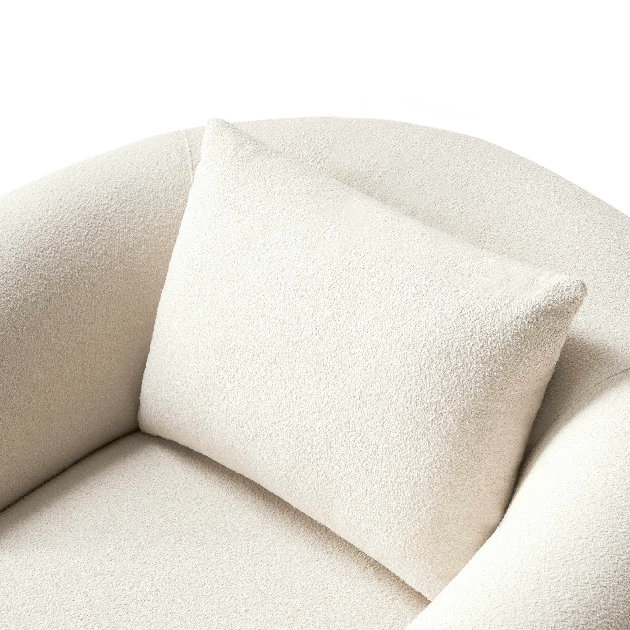Amalfi Lounge Chair - Modern Comfortable Accent Chair for Living Room, Bedroom & Patio - Stylish Upholstered Armchair with Solid Wood Frame - Perfect for Relaxing, Reading & Lounging