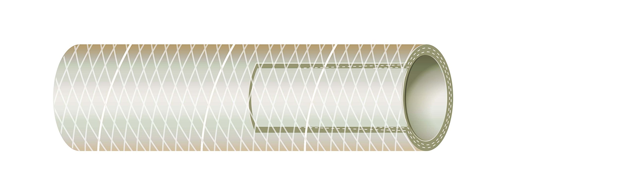 Sierra International Heavy Duty Polyester Reinforced PVC Tubing 1/2