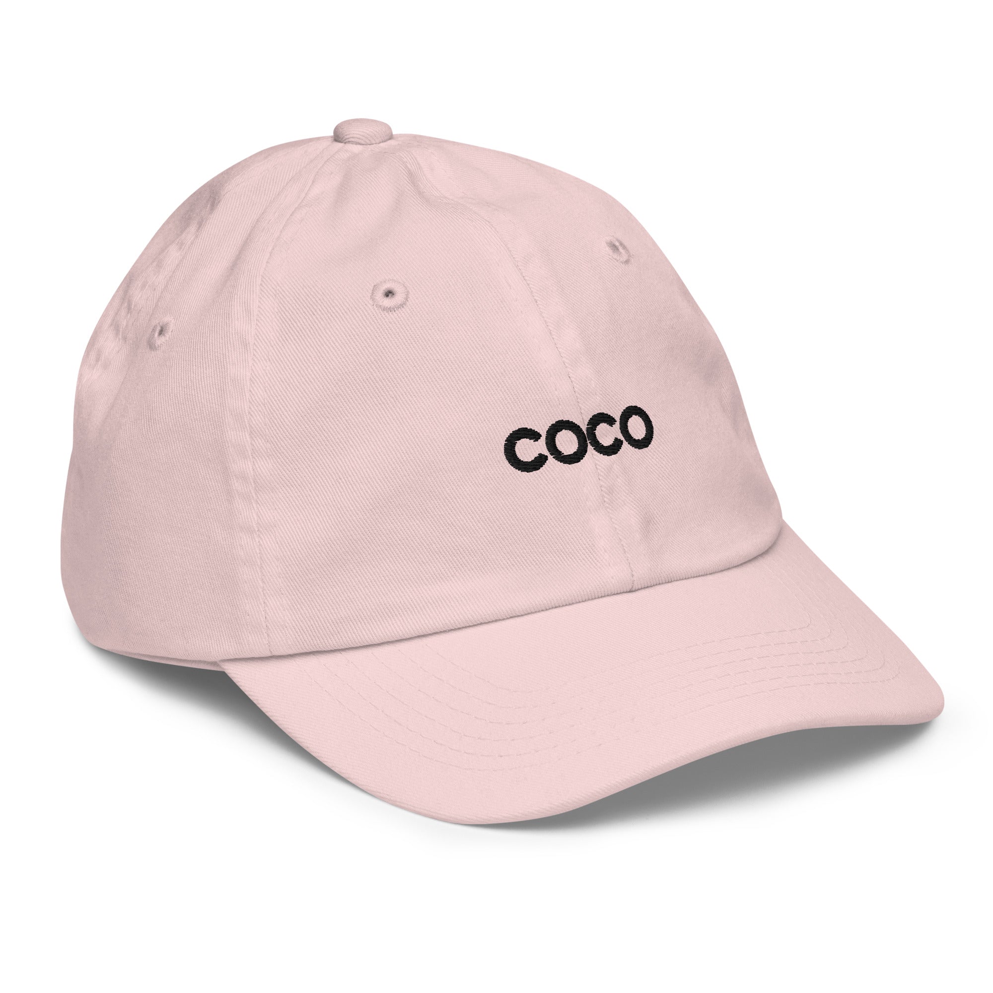 COCO Youth Baseball Cap - Adjustable Cotton Baseball Hat for Boys & Girls - Perfect for Sports, Outdoor Activities & Casual Wear
