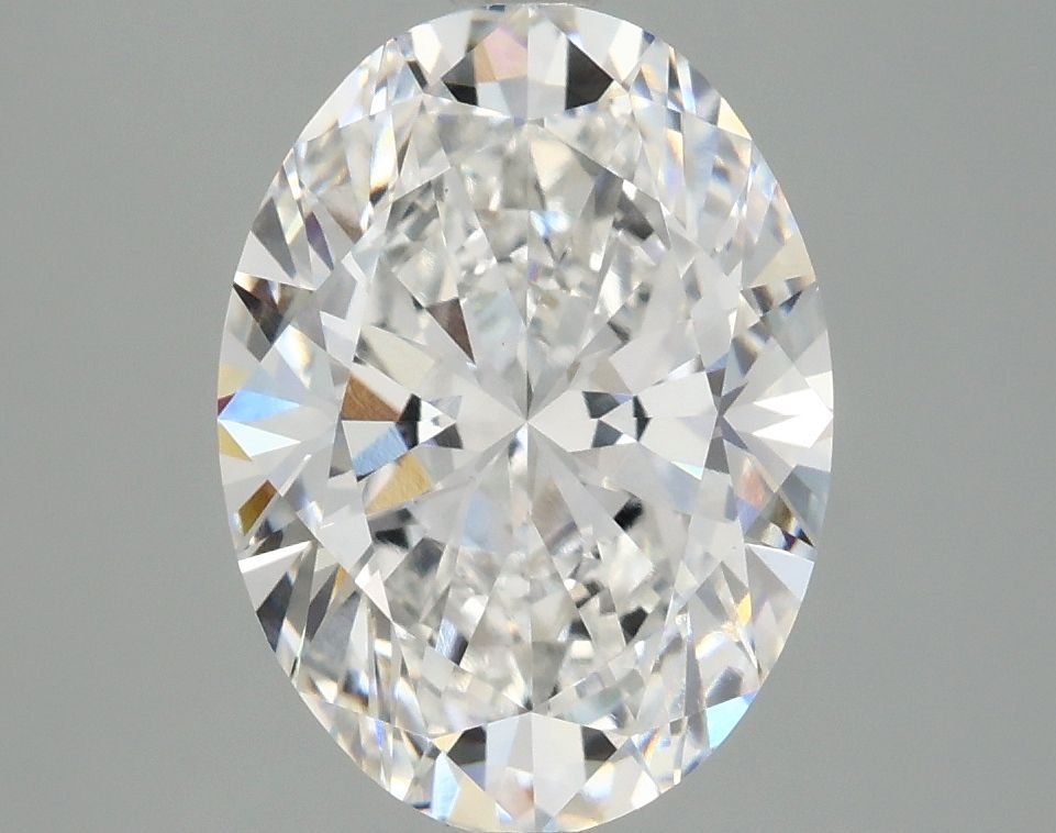 3.05 Carat F Color VVS2 Clarity Oval Lab-Grown Diamond - Perfect for Engagement Rings & Luxury Jewelry