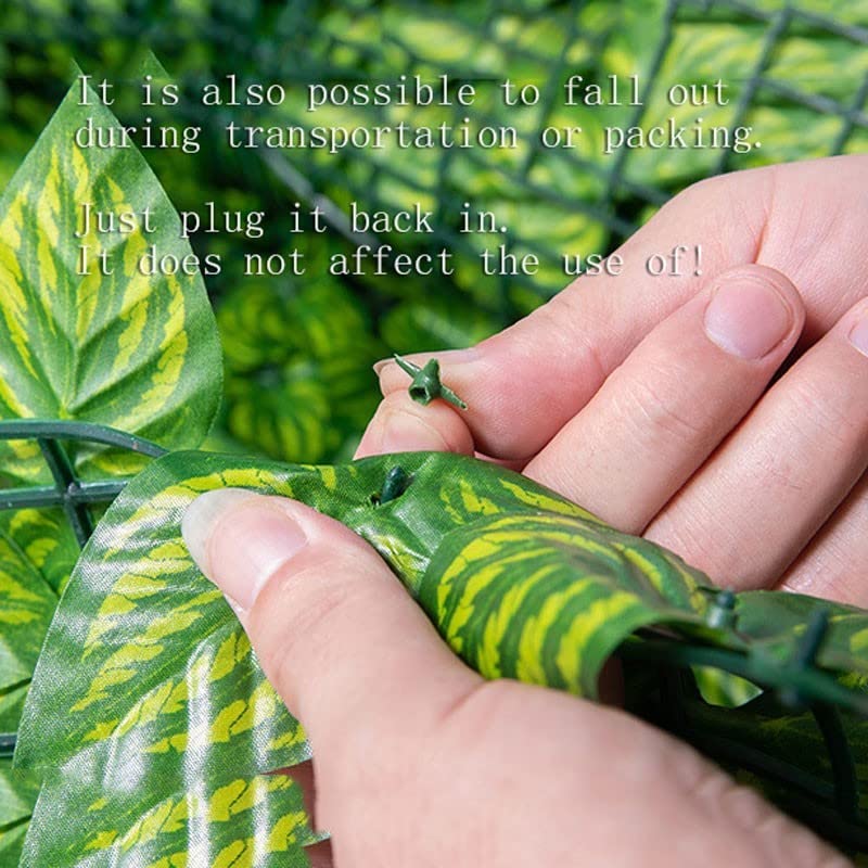Artificial Leaf Privacy Screen for Indoor & Outdoor Garden, Backyard, Patio, and Home Decor - 200x600cm Green Foliage Panel (Perfect for Balcony Shade, Room Divider, and Landscape Design)