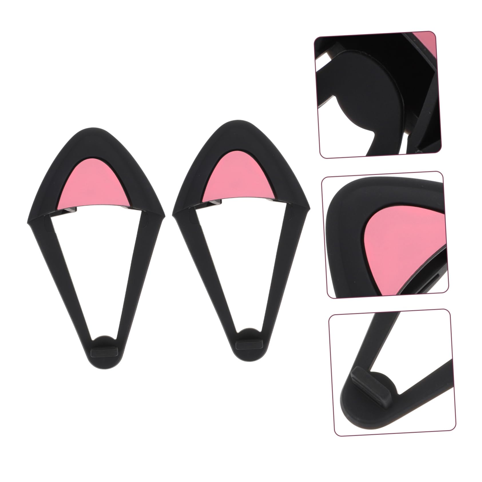 Cute Cat Ear Headphone Covers - Adorable Cartoon Cat Ears Headset Decor for Girls & Women | Perfect for Cosplay, Gaming, Streaming & Daily Use