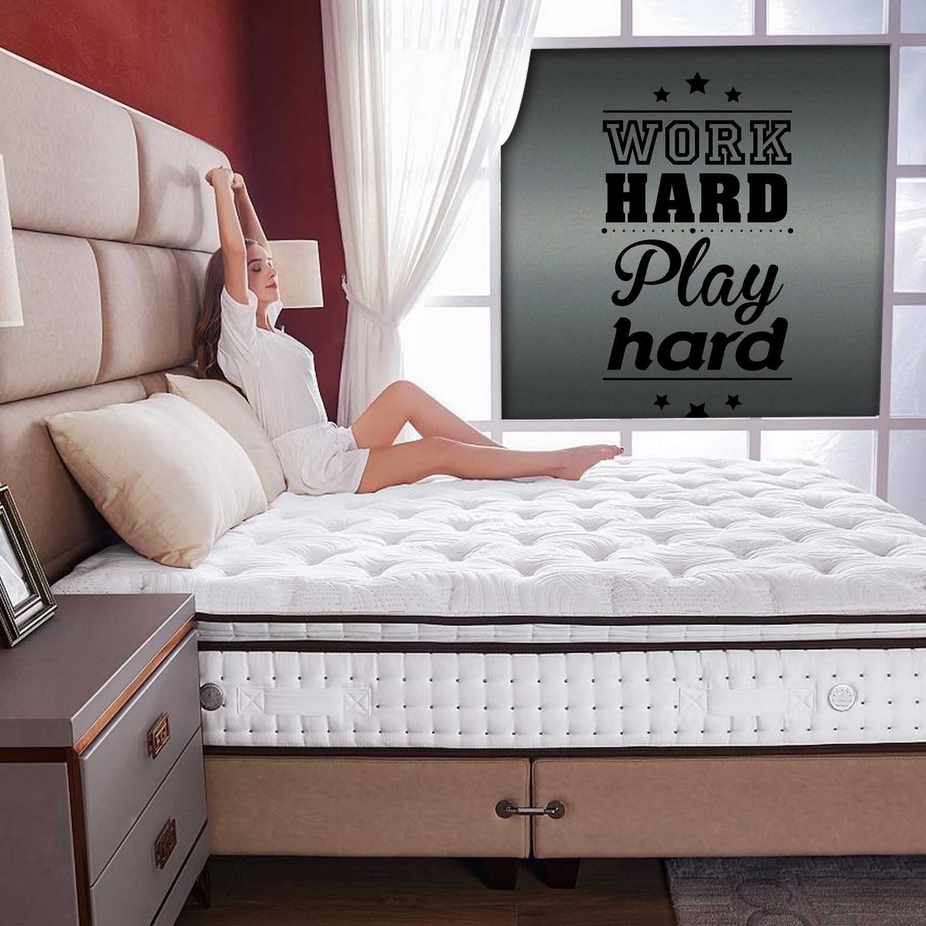 Hard Work Hard Play Grey Window Film - 35.4