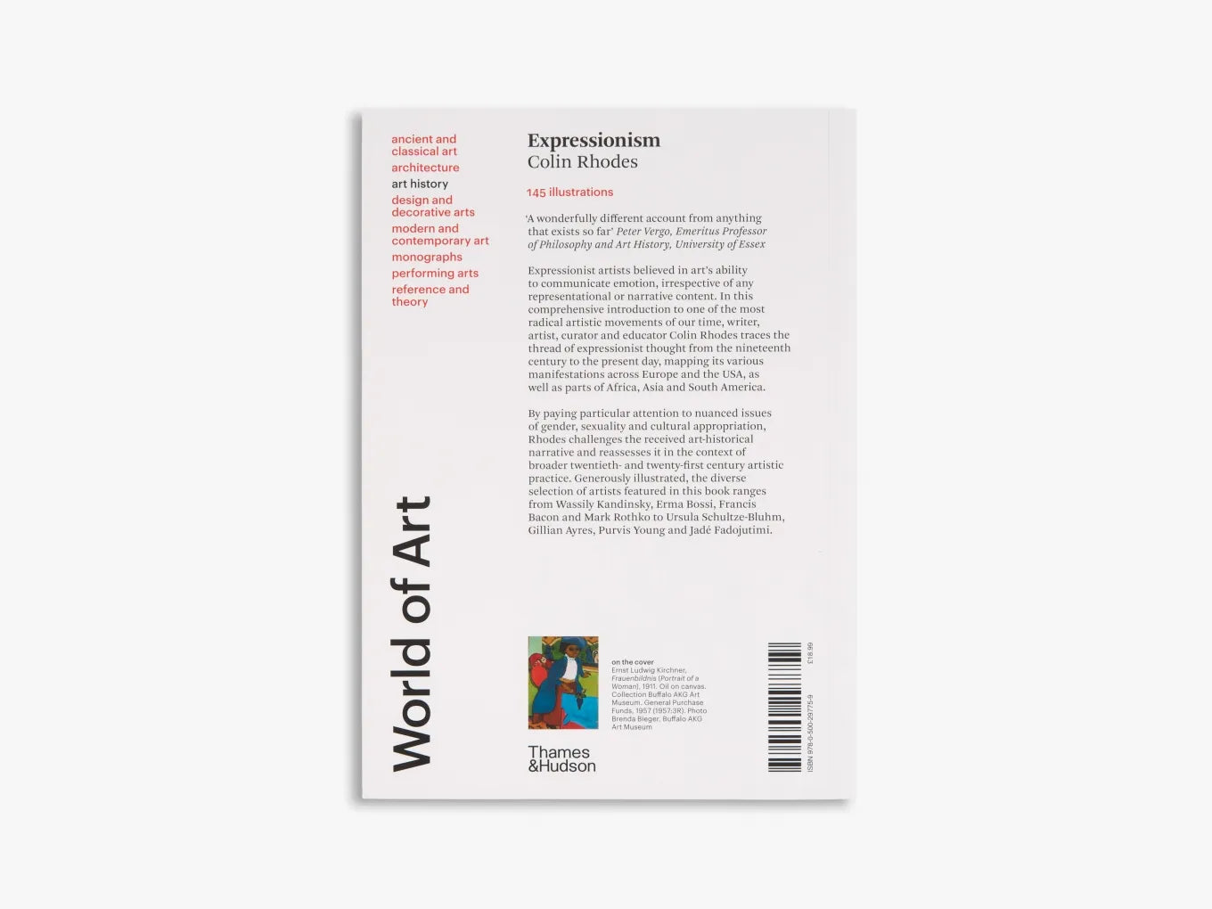 Expressionism Art Book - World of Art Series | Modern Art History, Famous Paintings & Artists | Perfect for Art Students, Collectors & Home Decor