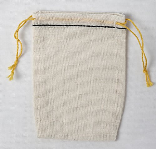2.75x3.75 Inch (Pack of 25) - Yellow Drawstring