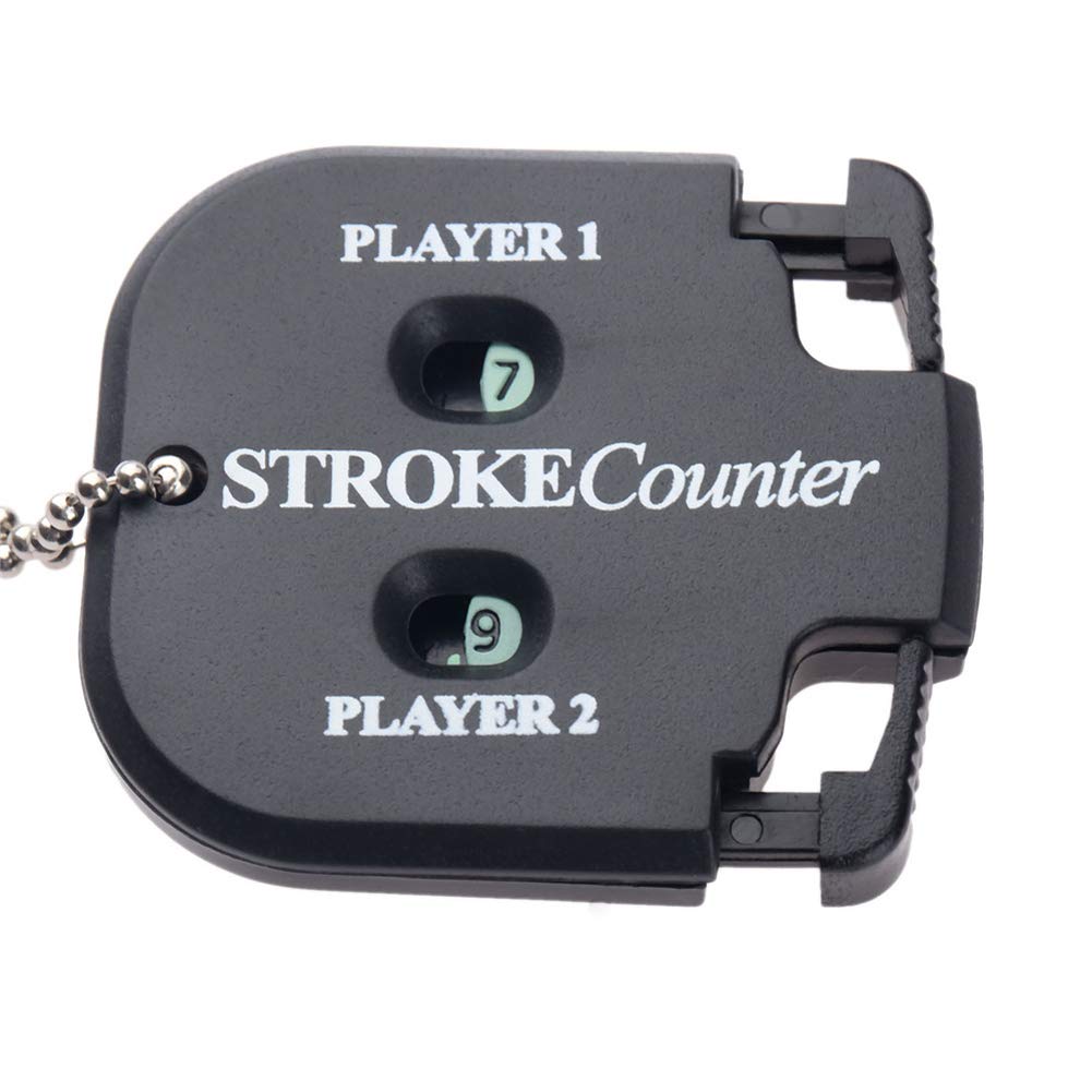 2-Piece Golf Stroke & Putt Counter - Mini Score Keeper for Golf Training & Practice | Golf Accessories for Tracking Shots & Scores | Perfect for Driving Range & Course Play