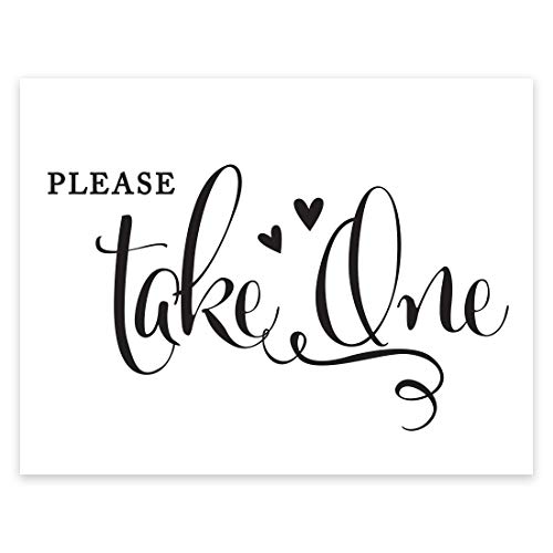 Please Take One