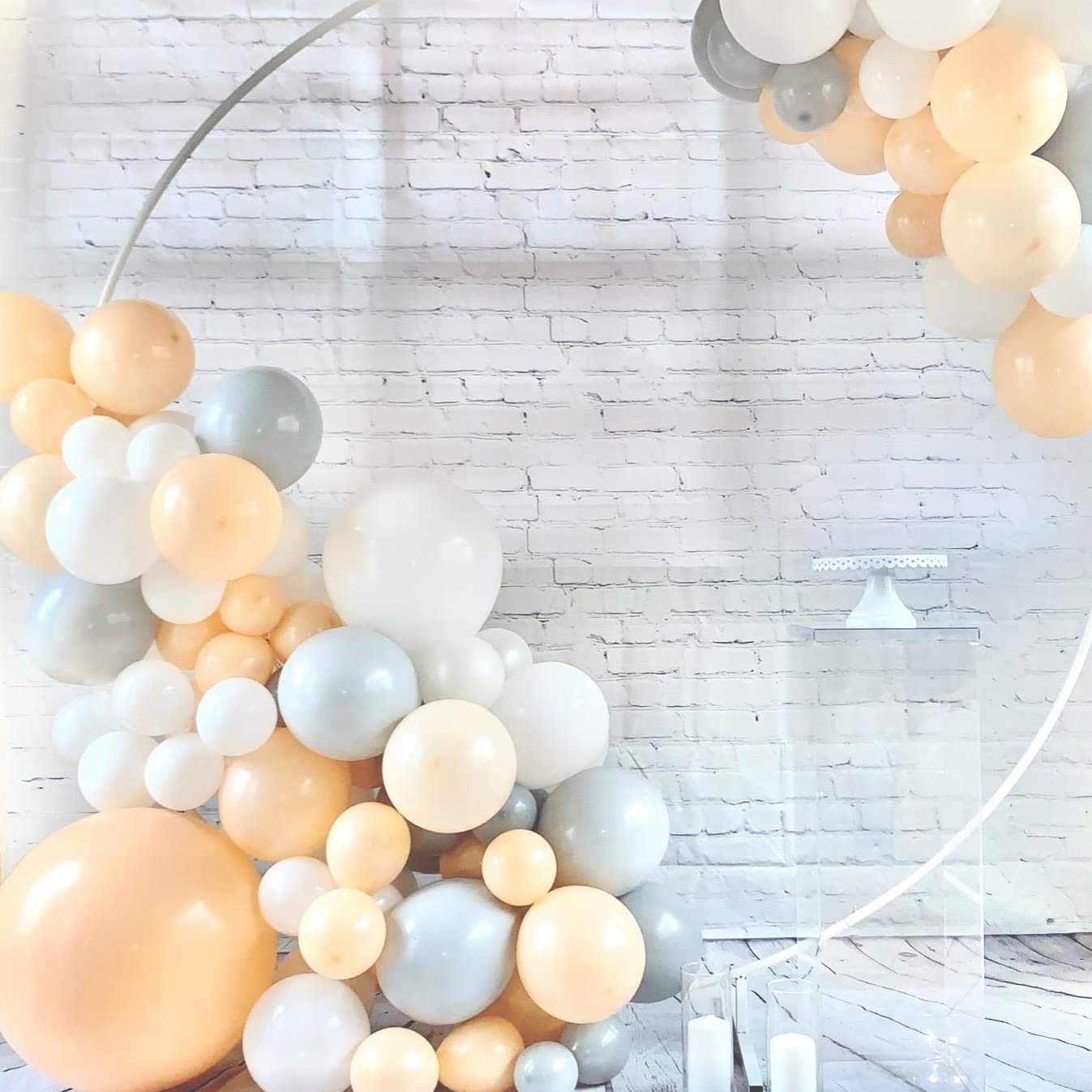 122-Piece DIY Caramel Coffee Blush Balloon Arch Kit - Safari Baby Shower Decor, Bear-Themed Birthday Party Supplies, Wild One 1st Birthday Backdrop - Perfect for Gender Neutral Nursery, Kids Parties & Baby Showers
