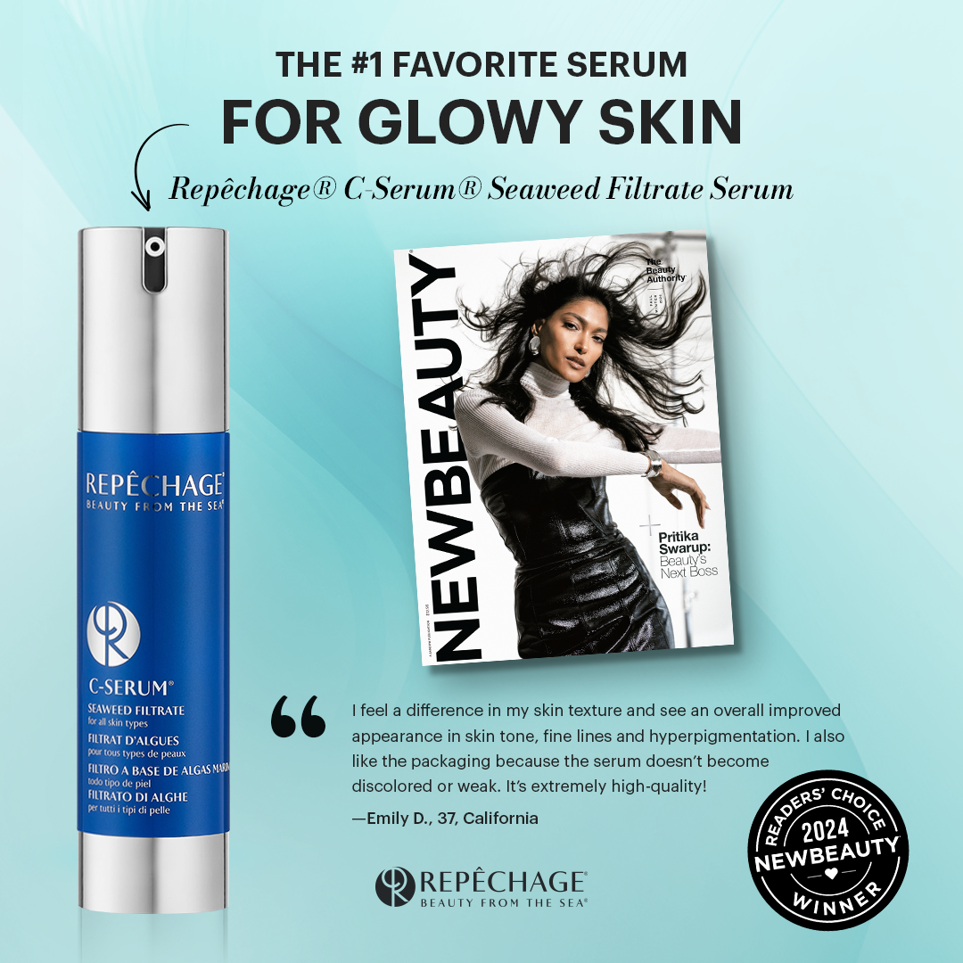 Best Vitamin C Serum with Seaweed Extract for Brightening & Anti-Aging | Organic Face Serum for Dark Spots & Wrinkles | Day & Night Skincare Routine