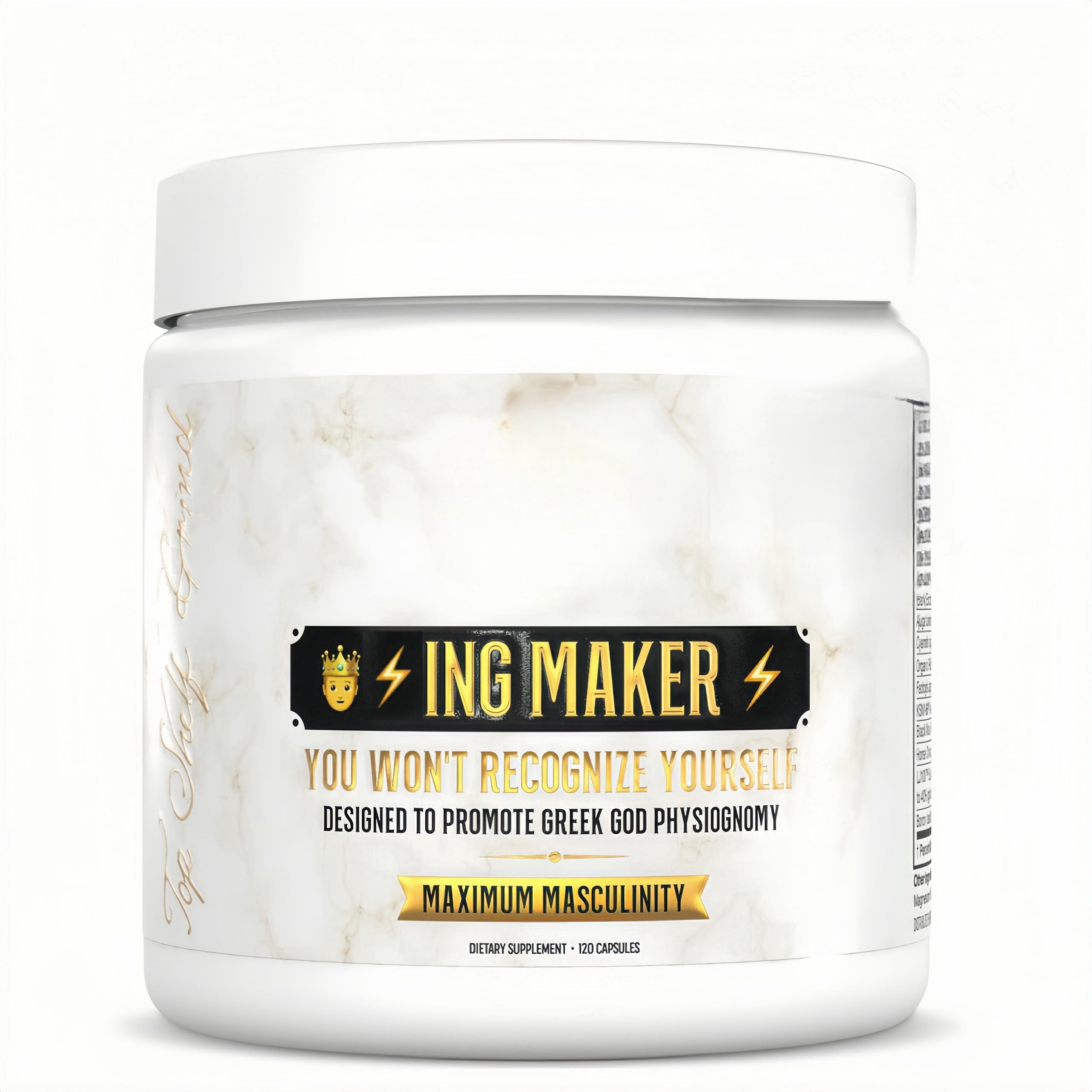 King - Premium Men's Performance Formula to Unlock True Potential & Conquer Challenges | Boost Confidence for Workouts, Career & Daily Life