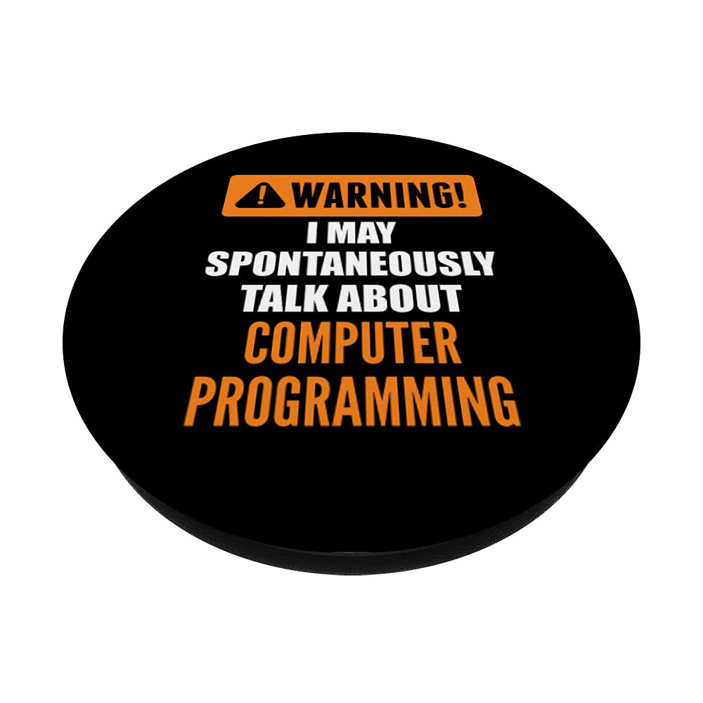 Customizable Computer Programming PopSockets Swappable PopGrip for Phones, Tablets, and Laptops - Perfect for Tech Enthusiasts and Coders