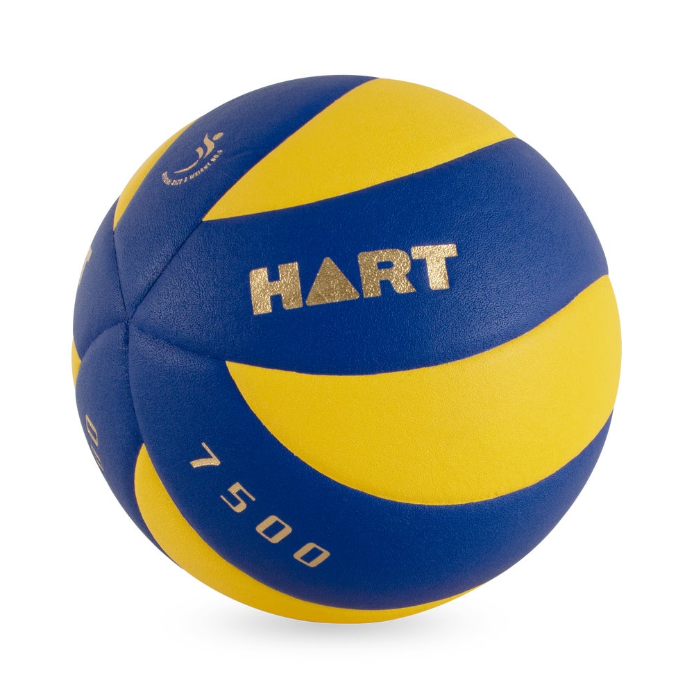 HART Swirl 7500 Volleyball - Official Size & Weight for Indoor/Outdoor Play - Perfect for Training, Games & Beach Volleyball