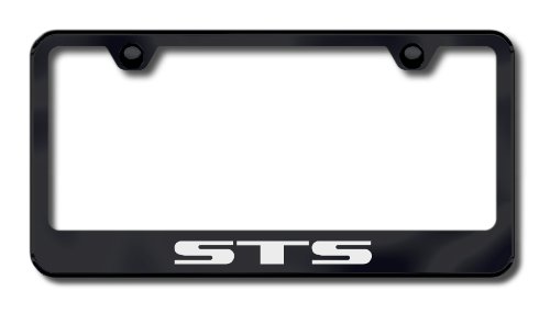 Premium STS Black Stainless Steel License Plate Frame - Rustproof & Durable Car Accessory for US Vehicles | Perfect for Cars, Trucks & SUVs | Weather-Resistant Auto Decoration