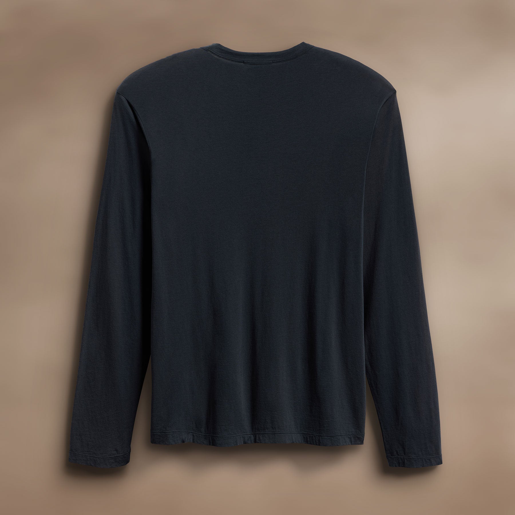 Luxe Lotus Jersey Crew Neck T-Shirt for Women - Soft French Navy Cotton Tee - Casual Wear, Layering, Everyday Outfits
