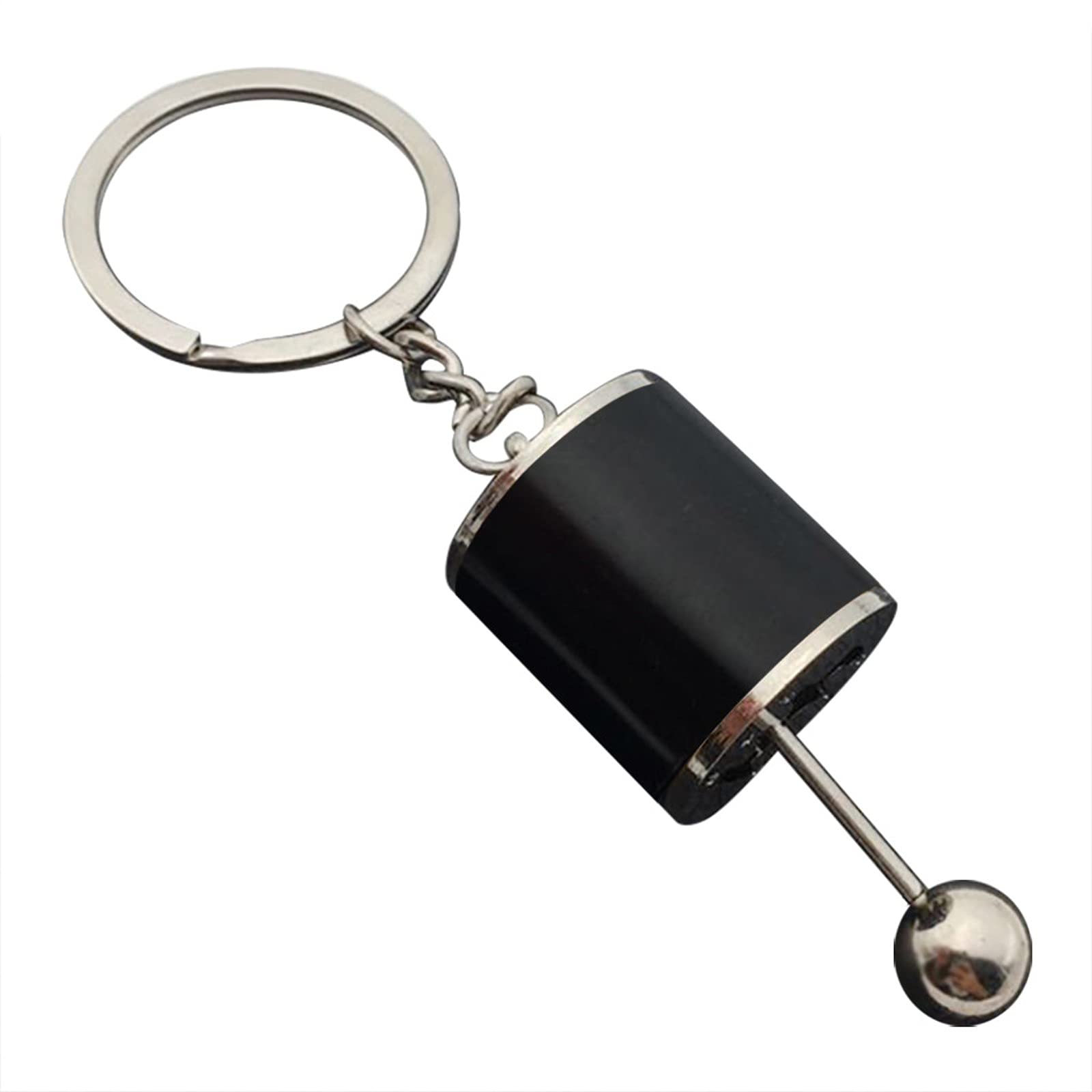 Stylish Metal Gear Keychain Bracelet for Women - Unique Car Stick Knob Design, Perfect as Gearbox Themed Gift for Car Enthusiasts | Great for Key Rings, Wallets & Fashion Accessories