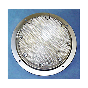 Arcon 16193 Packaged Surface Mount Scare Light with Clear Lens - Outdoor Security Light for Home, Garage & Garden Protection