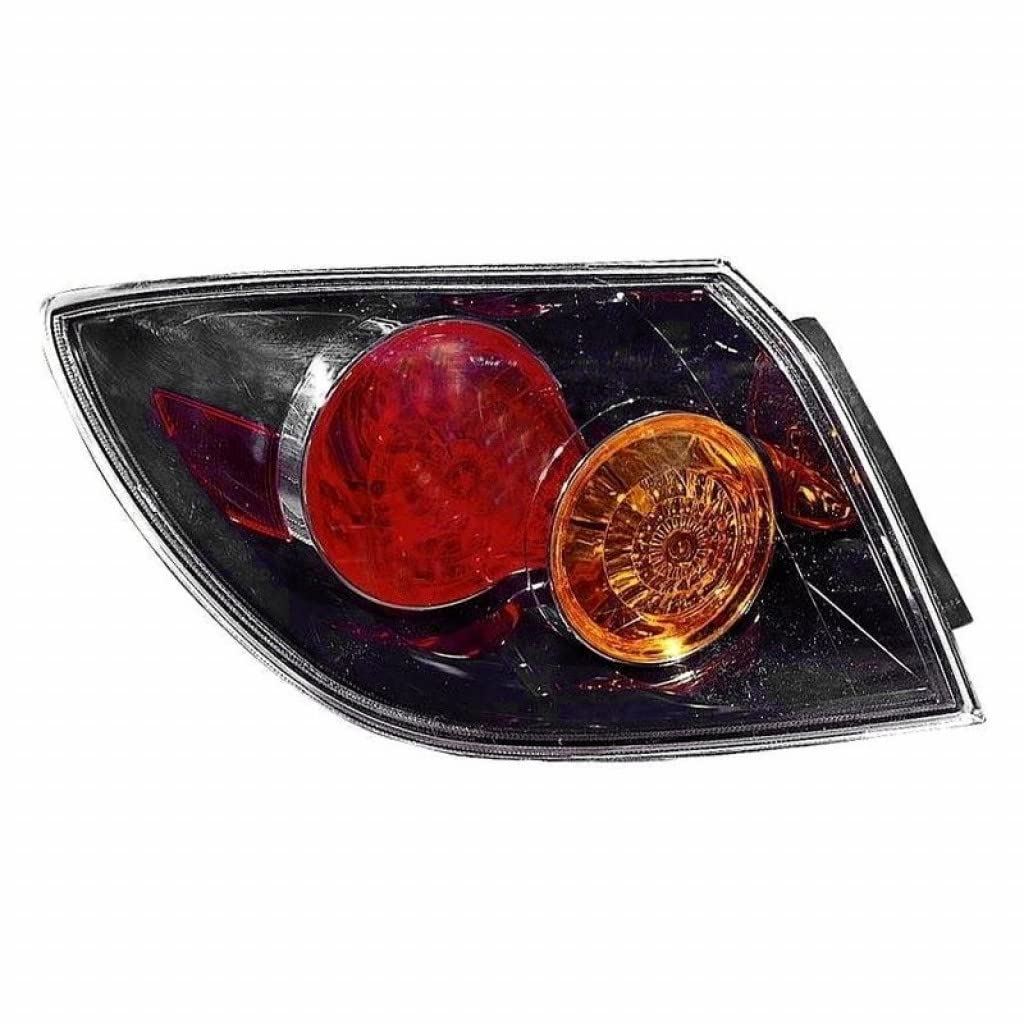 2004-2006 Mazda 3 Hatchback Driver Side Tail Light Assembly - OEM Replacement Part MA2818106 BN8F-51-180D | Perfect for Night Driving & Enhanced Vehicle Safety