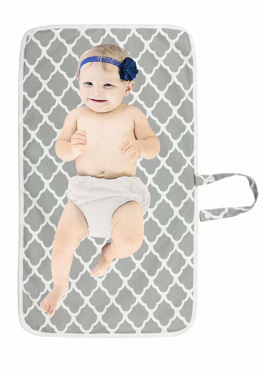 Washable & Reusable Diaper Changing Pad - Breathable Baby Changing Mat for Infants, Portable Travel Changing Pad Liners | Perfect for Nursery, Daycare & On-the-Go Parents