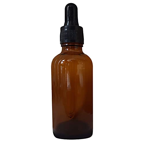 30ml Amber With Silver Dropper