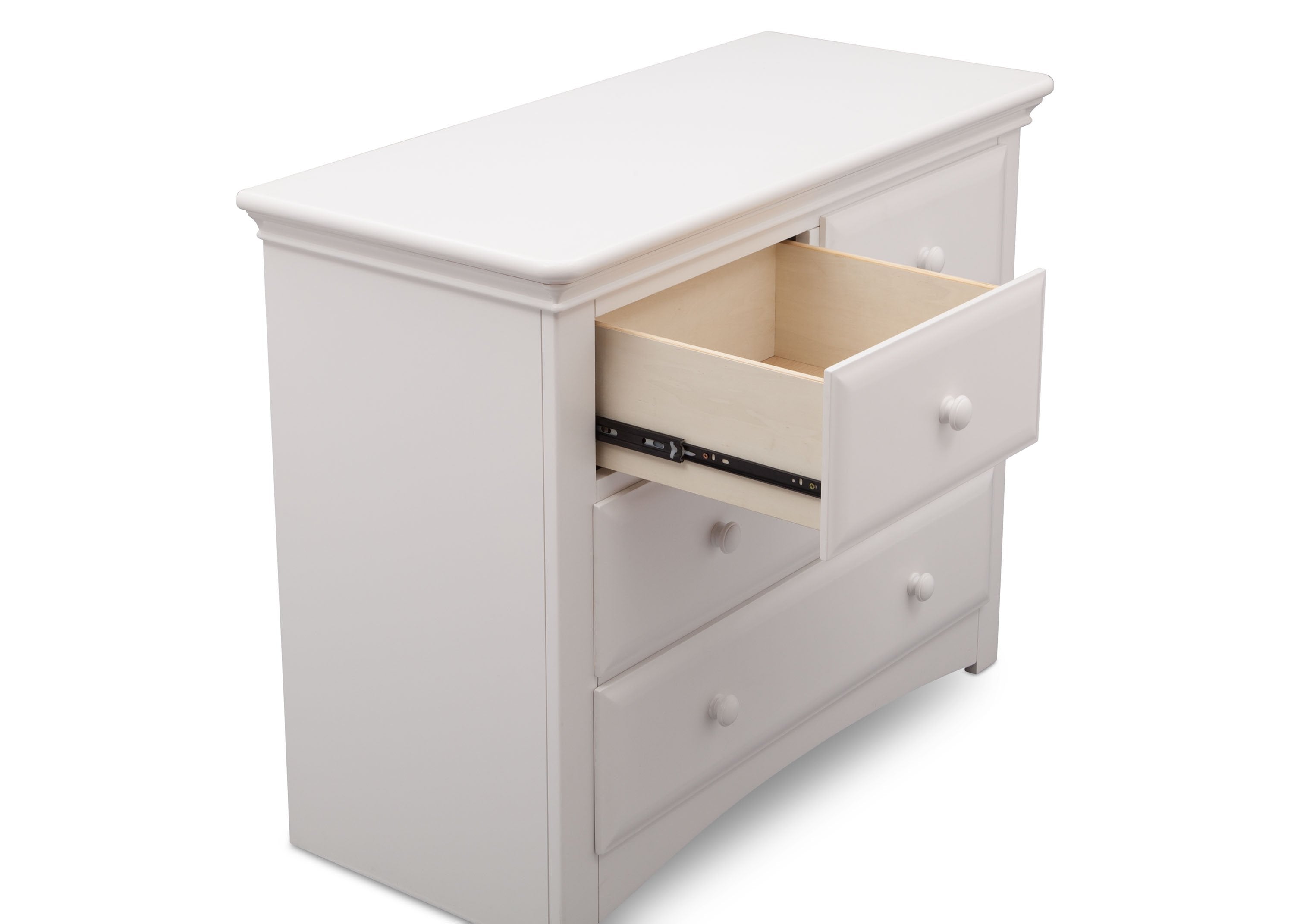 Park Ridge 4-Drawer Dresser - Solid Wood Bedroom Chest of Drawers for Clothes Storage | Perfect for Master Bedroom, Guest Room & Dorm Organization