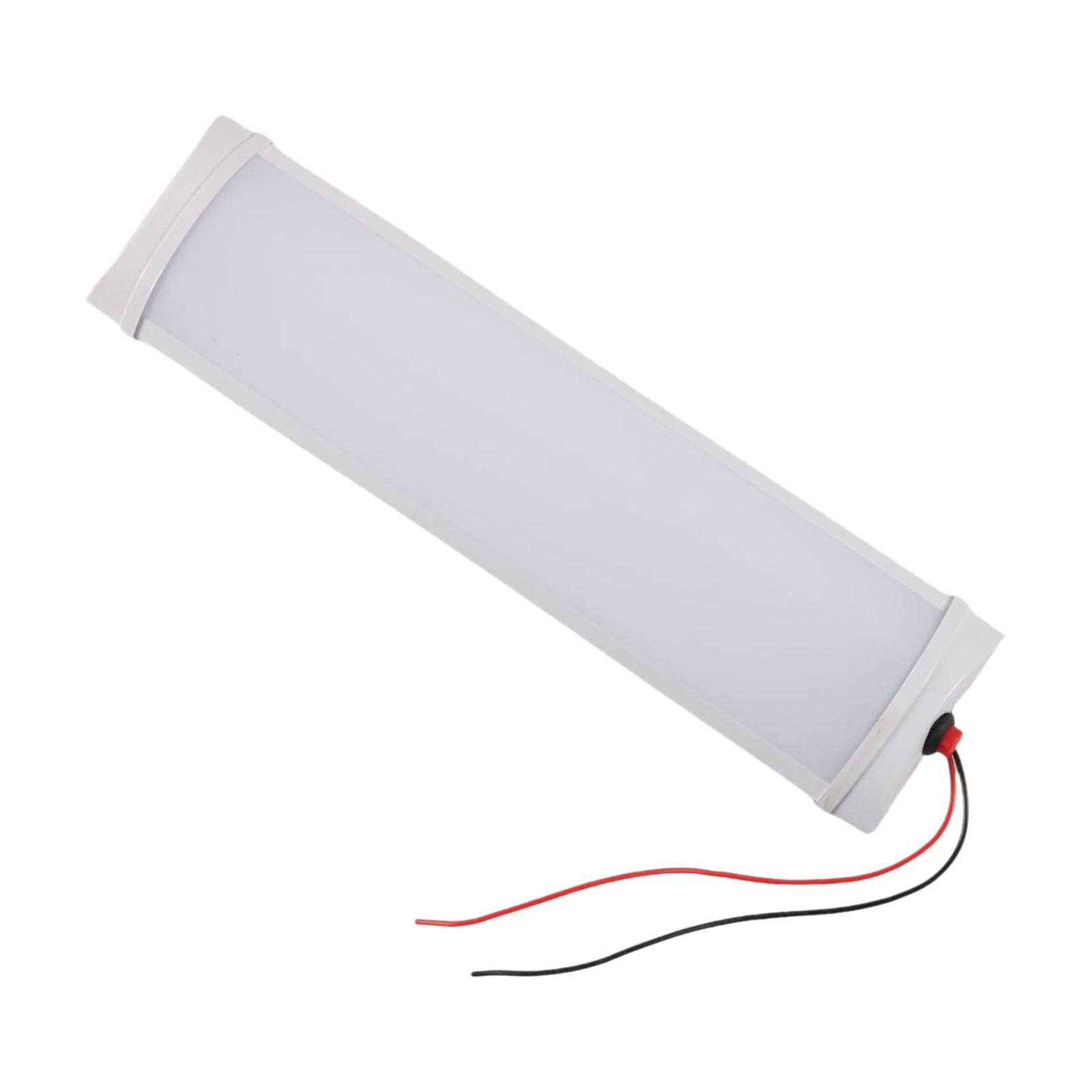 12 Pack RV Ceiling LED Dome Lights - Waterproof Interior Lighting for Camper Van, Caravan, Boat & Camping - Bright White Light for Nighttime Use & Ambiance