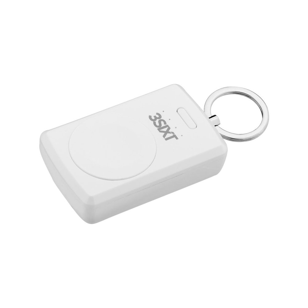 3sixT JetPak 1000mAh Apple Watch Portable Charger - Magnetic Power Bank Keychain for Apple Watch Series 9/8/7/6/SE/5/4/3/2 - Perfect for Travel, Workouts & On-the-Go Charging