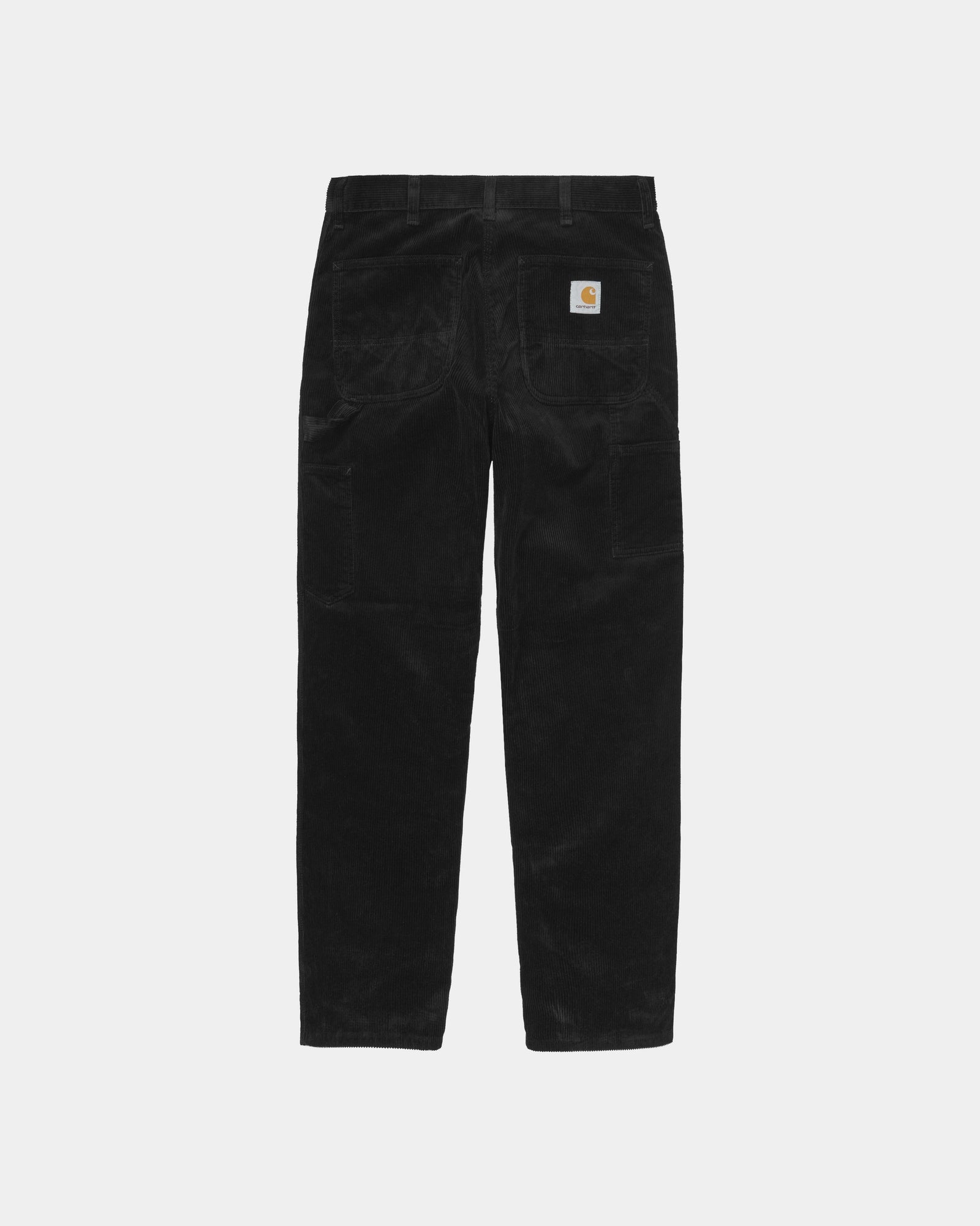 Men's Corduroy Single Knee Pants in Black - Comfortable & Stylish Casual Trousers for Work, Outdoor Activities & Everyday Wear