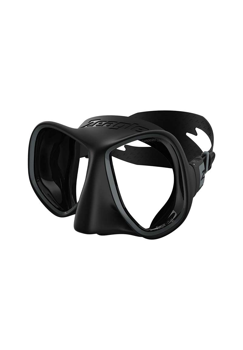 Zeagle Scope Dual Lens Scuba Diving Mask - Clear Panoramic View for Snorkeling & Freediving - Perfect for Underwater Exploration & Marine Life Observation