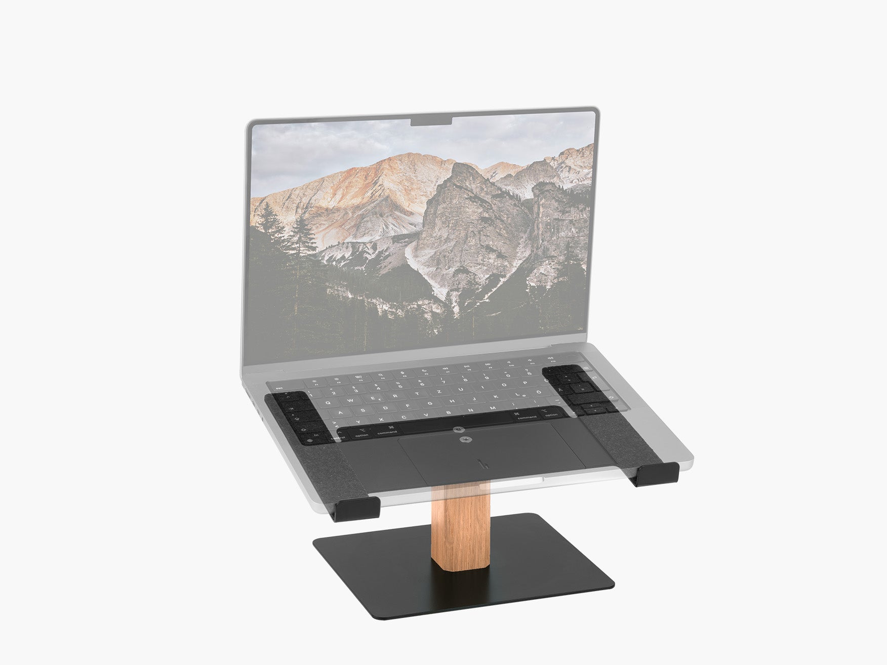 Ergonomic Adjustable Laptop Stand for Desk - Portable & Foldable Aluminum Computer Stand for MacBook, iPad, Notebook - Perfect for Home Office, Workstation & Travel Use
