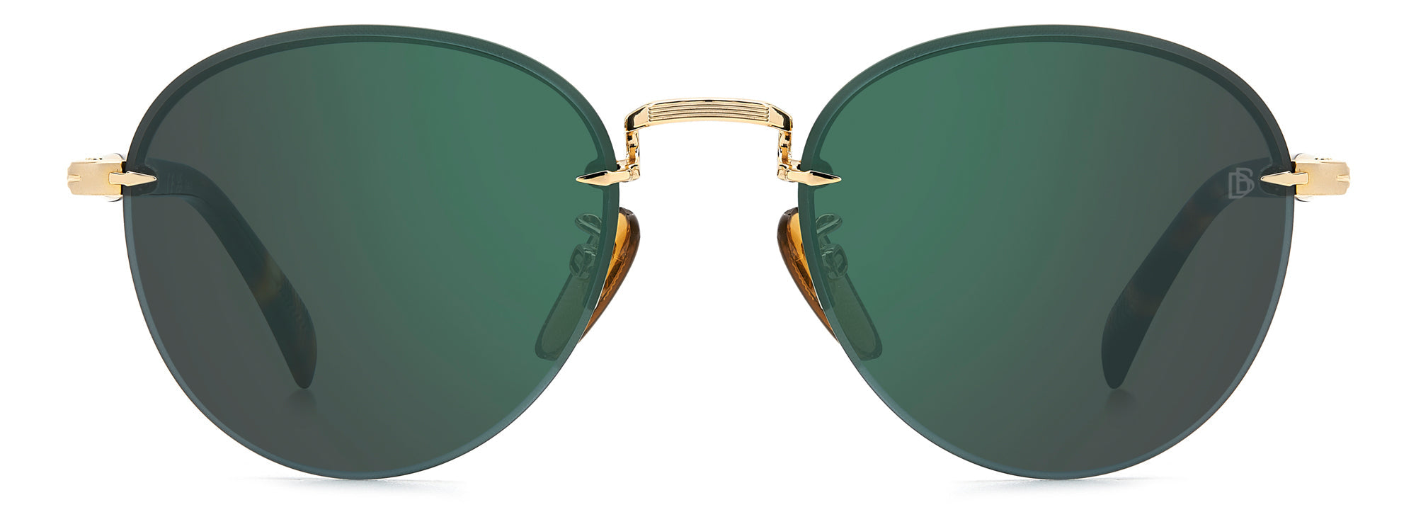 David Beckham DB1173/S Sunglasses - Polarized Aviator Style for Men & Women - Perfect for Driving, Travel & Outdoor Activities