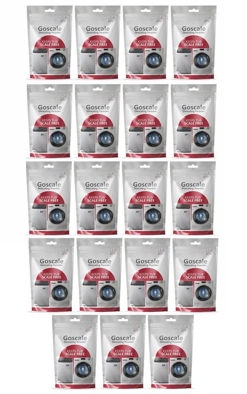 LG, Samsung, Bosch, IFB Washing Machine Descaler Powder - Front Load & Top Load Compatible, 100g (Pack of 18) | Deep Cleans Drum, Removes Limescale & Odors | Perfect for Monthly Maintenance & Hard Water Areas