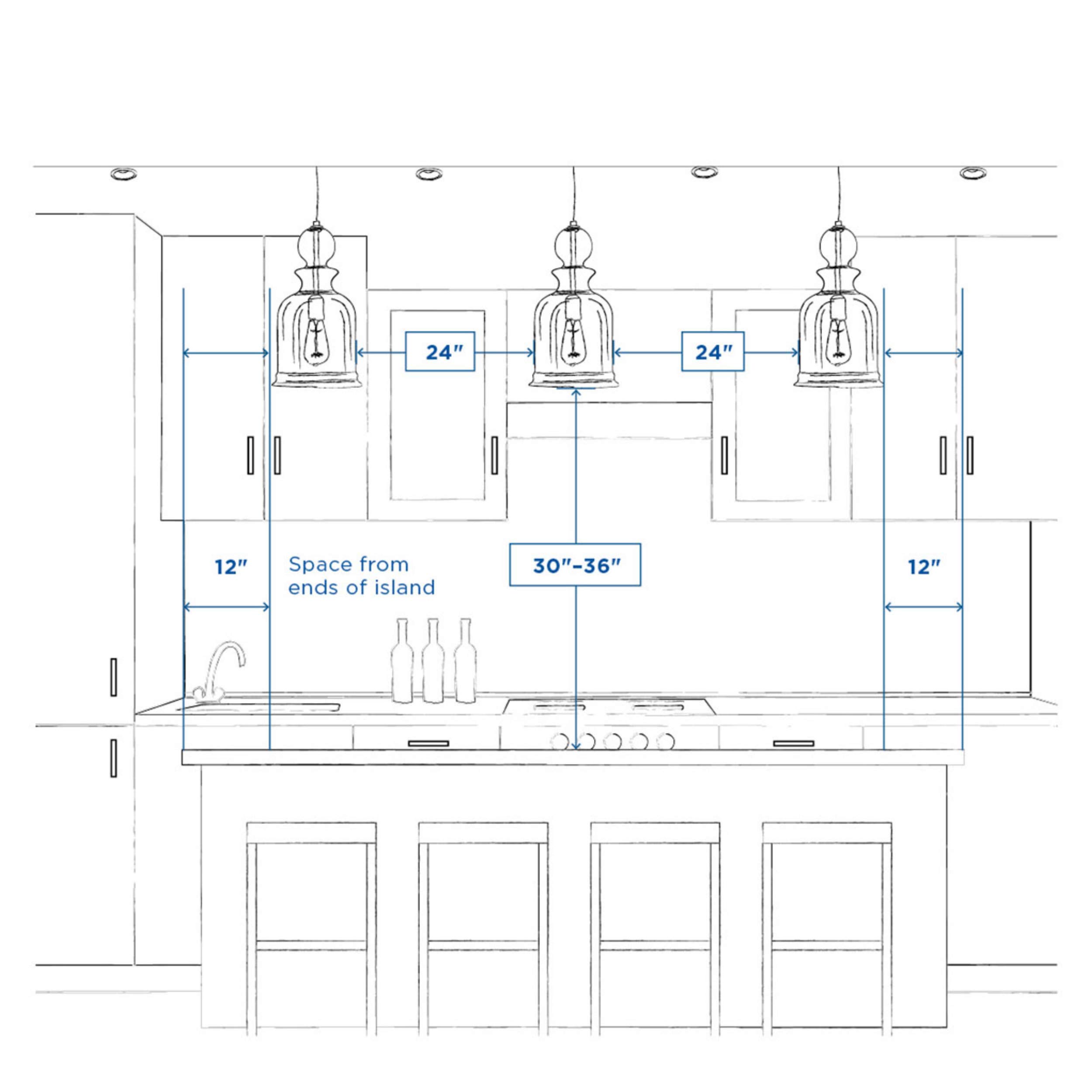 Progress Lighting Winslett Collection 9-Light Clear Seeded Glass Coastal Chandelier in Brushed Nickel - Perfect for Beach House, Coastal Decor & Dining Room Lighting