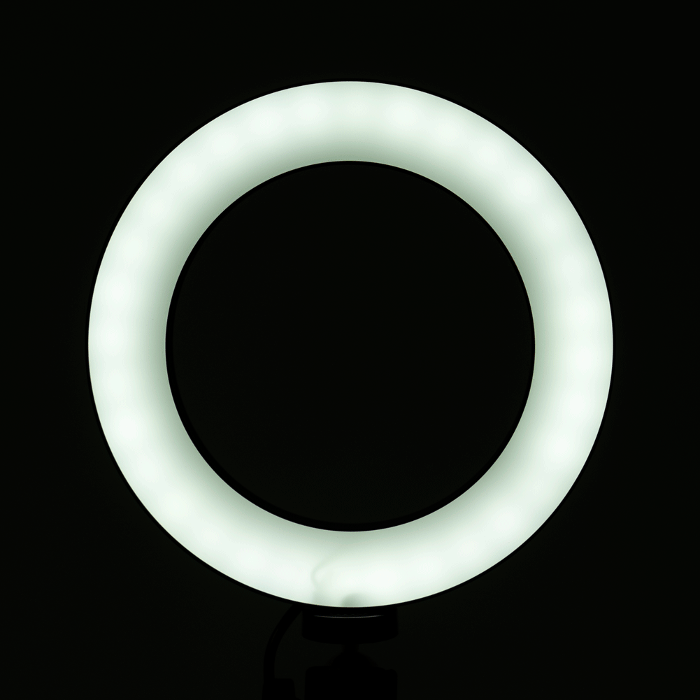 6 LED Table Ring Light Kit with Stand - Professional Lighting for Makeup, Photography, YouTube Videos & Live Streaming - Perfect for Content Creators, Artists & Beauty Enthusiasts