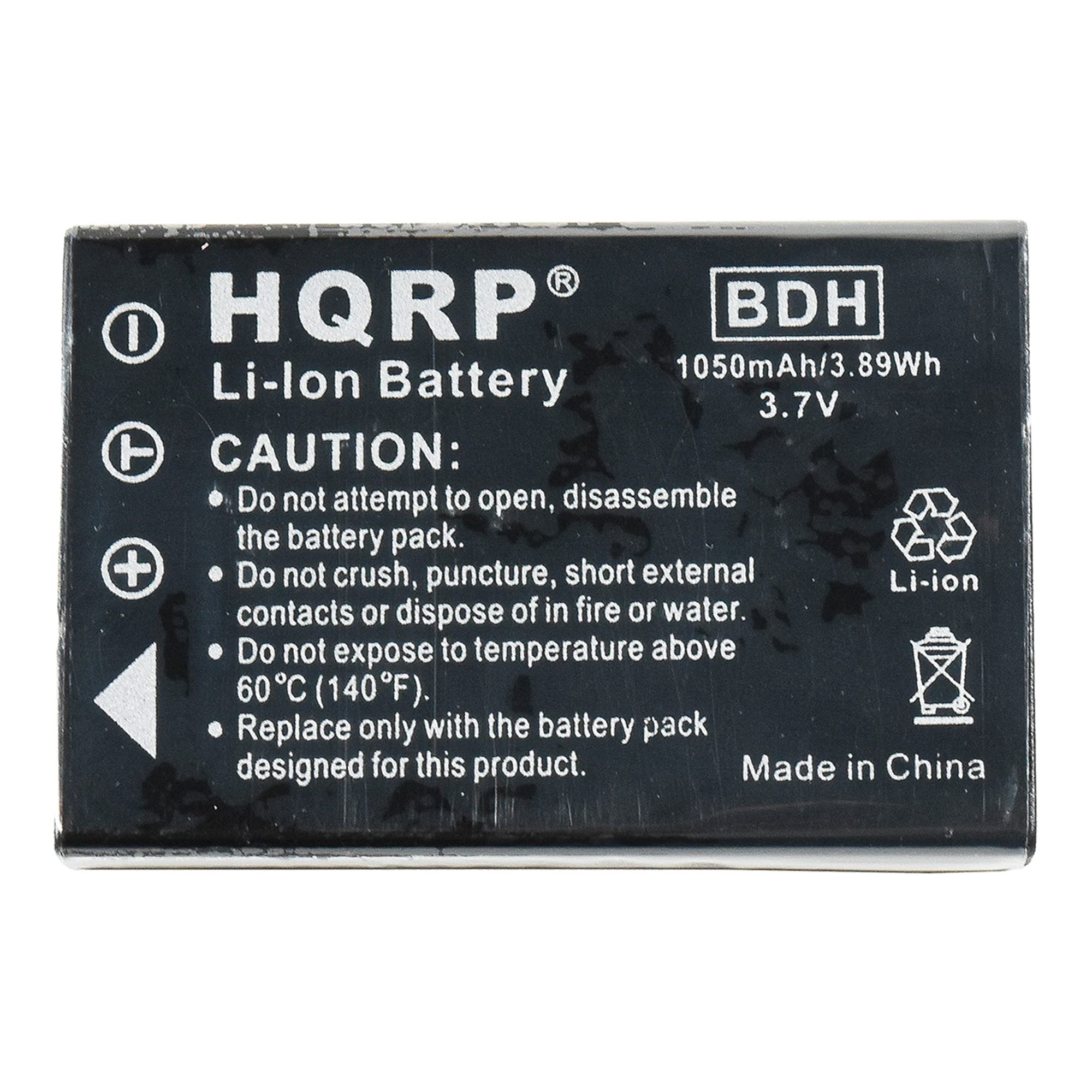 HQRP Replacement Battery for HP R277xi, R507, R607, R725, R817, R818, R827, R837, R847, R927, R937, S5600, V5040u Camcorders - Long Lasting Power for Travel, Vlogging & Home Videos