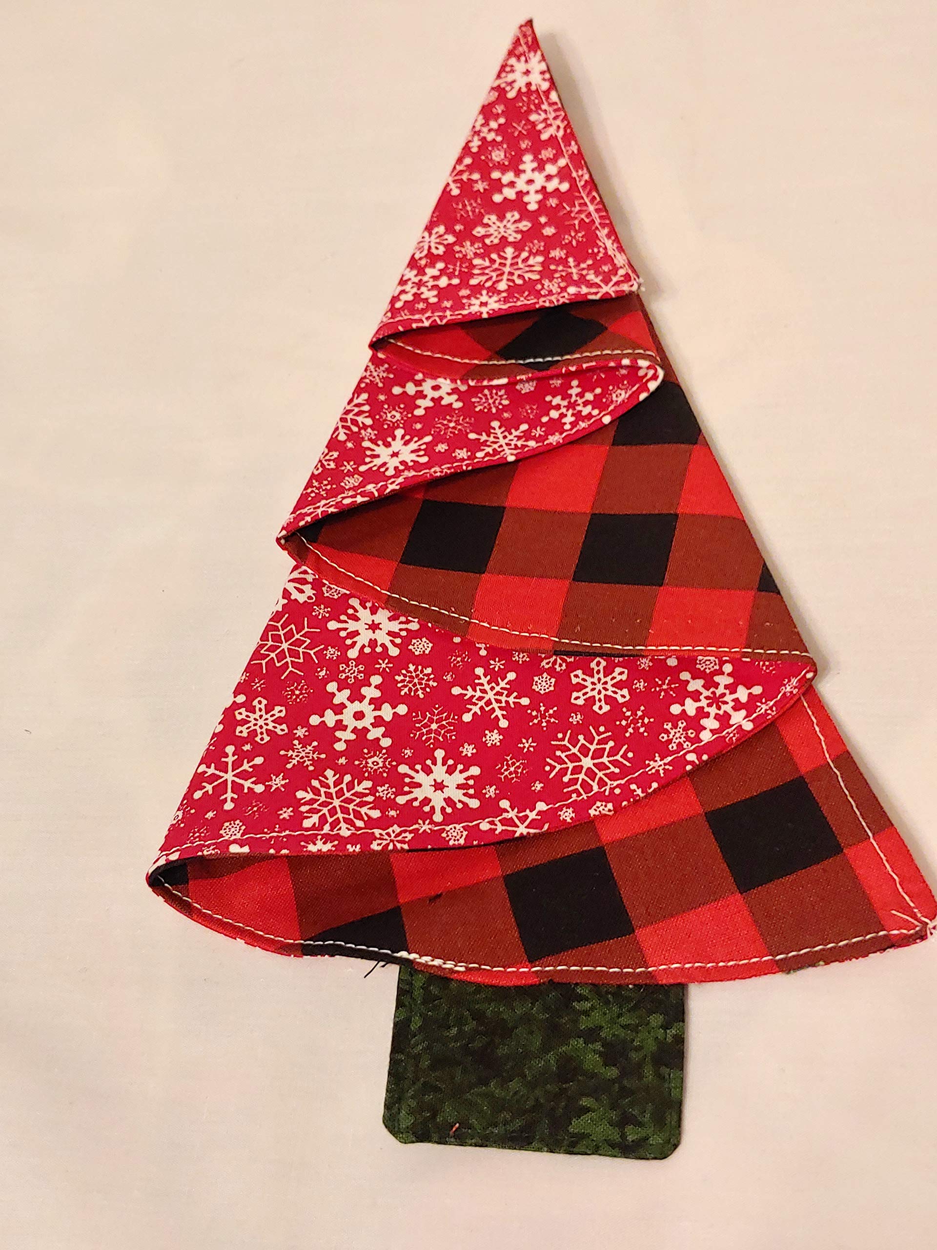 Premium Christmas Napkins - Black & Red Plaid Design for Holiday Table Decor, Parties, and Festive Gatherings