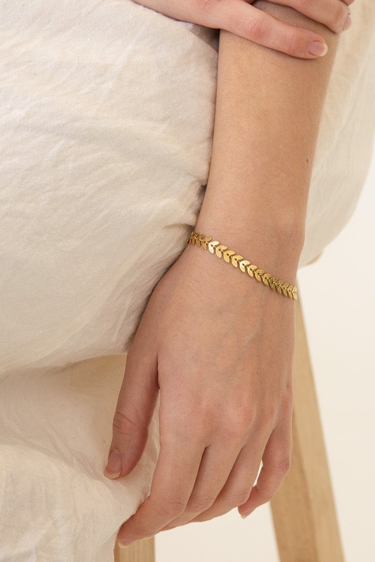Persephone Bracelet for Women - Elegant Gold Plated Adjustable Bangle - Perfect for Gifts, Parties & Everyday Wear