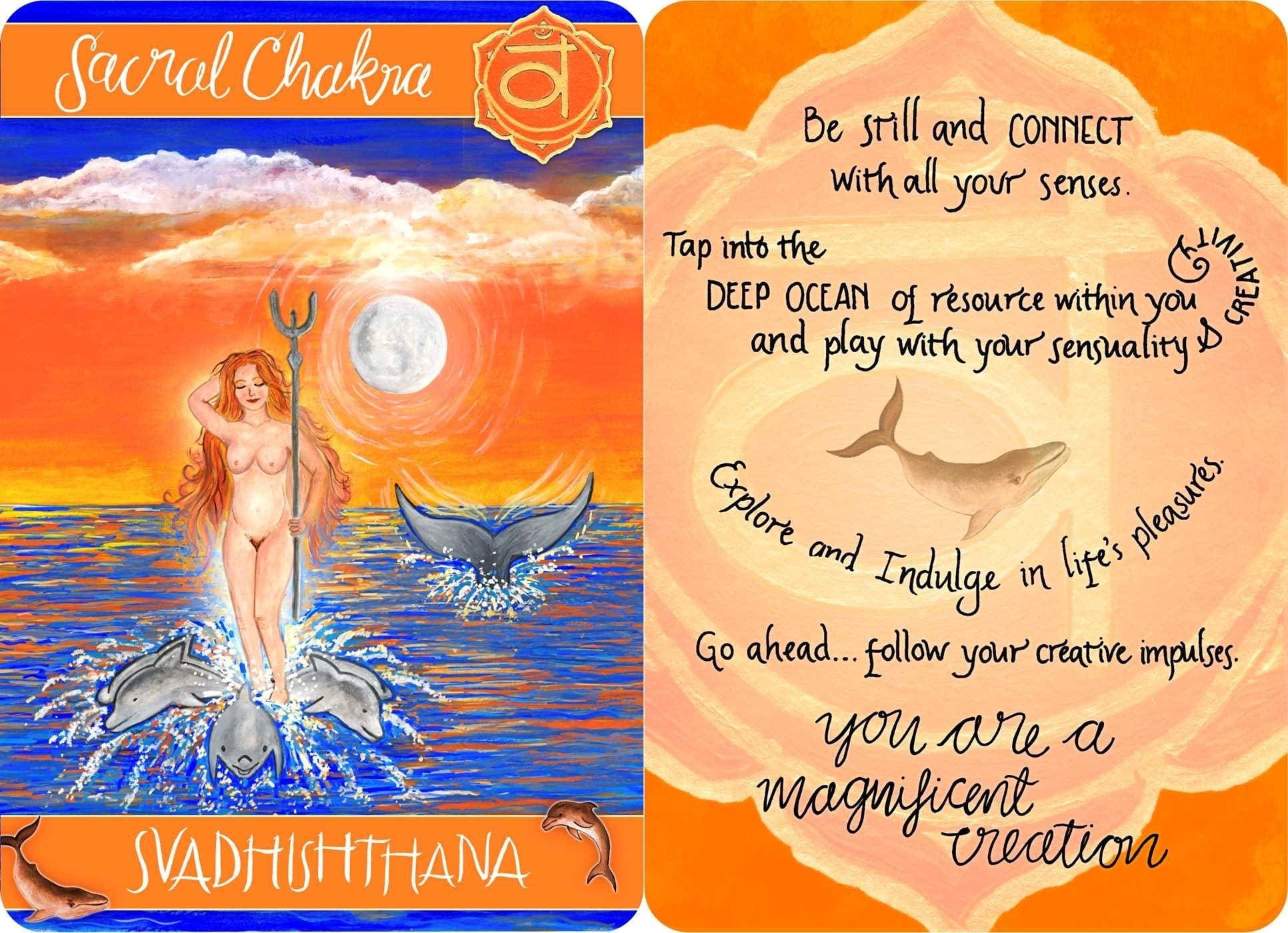 Chakra Healing Cards for Spiritual Growth & Energy Balance - Perfect for Meditation, Yoga & Self-Discovery Practices