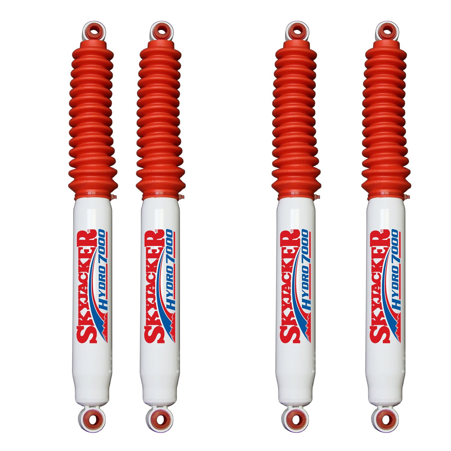 Skyjacker H7000 Front and Rear Shock Absorbers for 61-93 Dodge Ramcharger & Trailduster 4WD - 4 Inch Lift Kit - Off-Road, Truck Suspension Upgrade for Rough Terrain