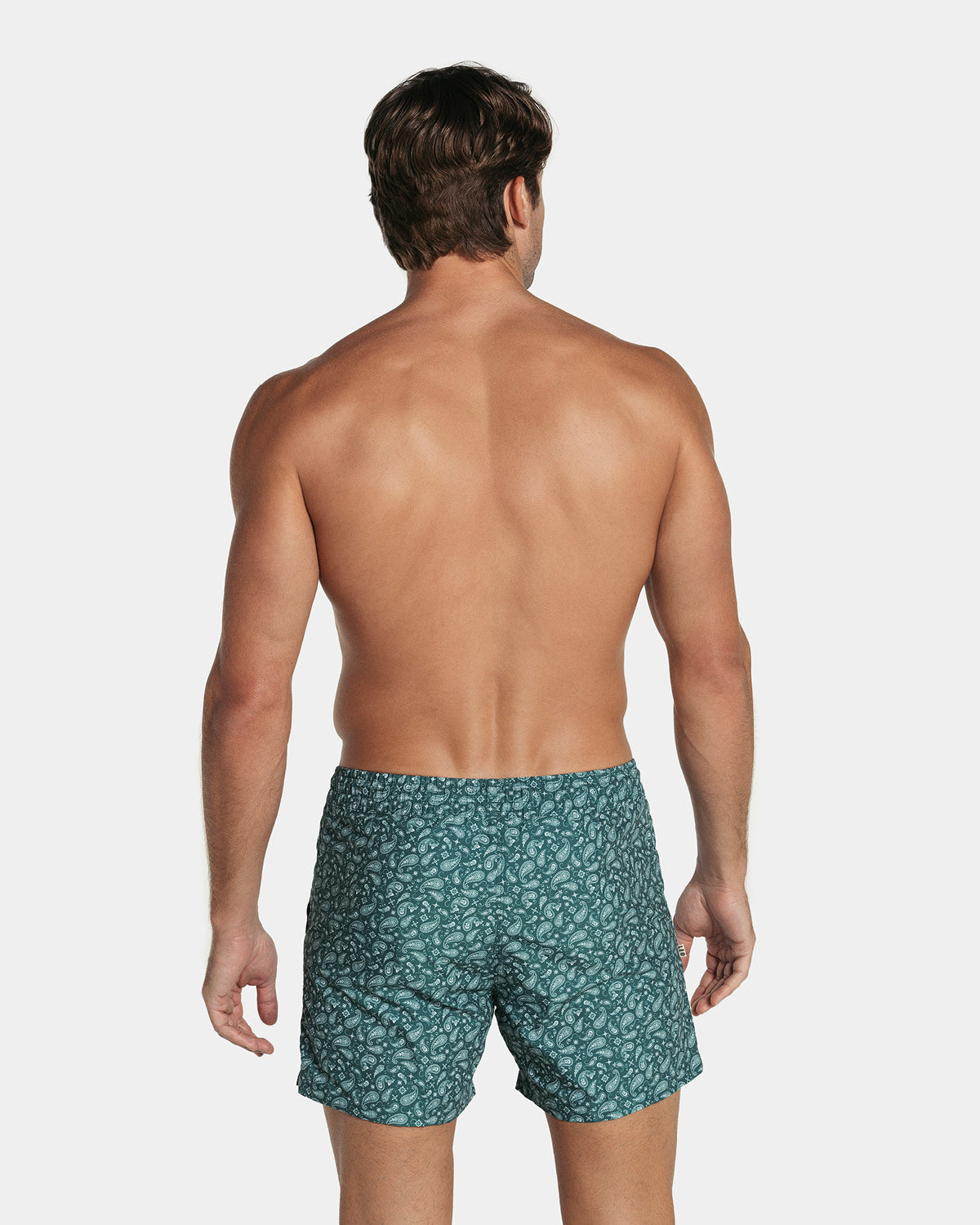 Eco-Friendly Men's Swim Trunks with Soft Inner Mesh Lining - Quick-Dry, Comfortable & Sustainable Swimwear for Beach, Pool & Water Sports