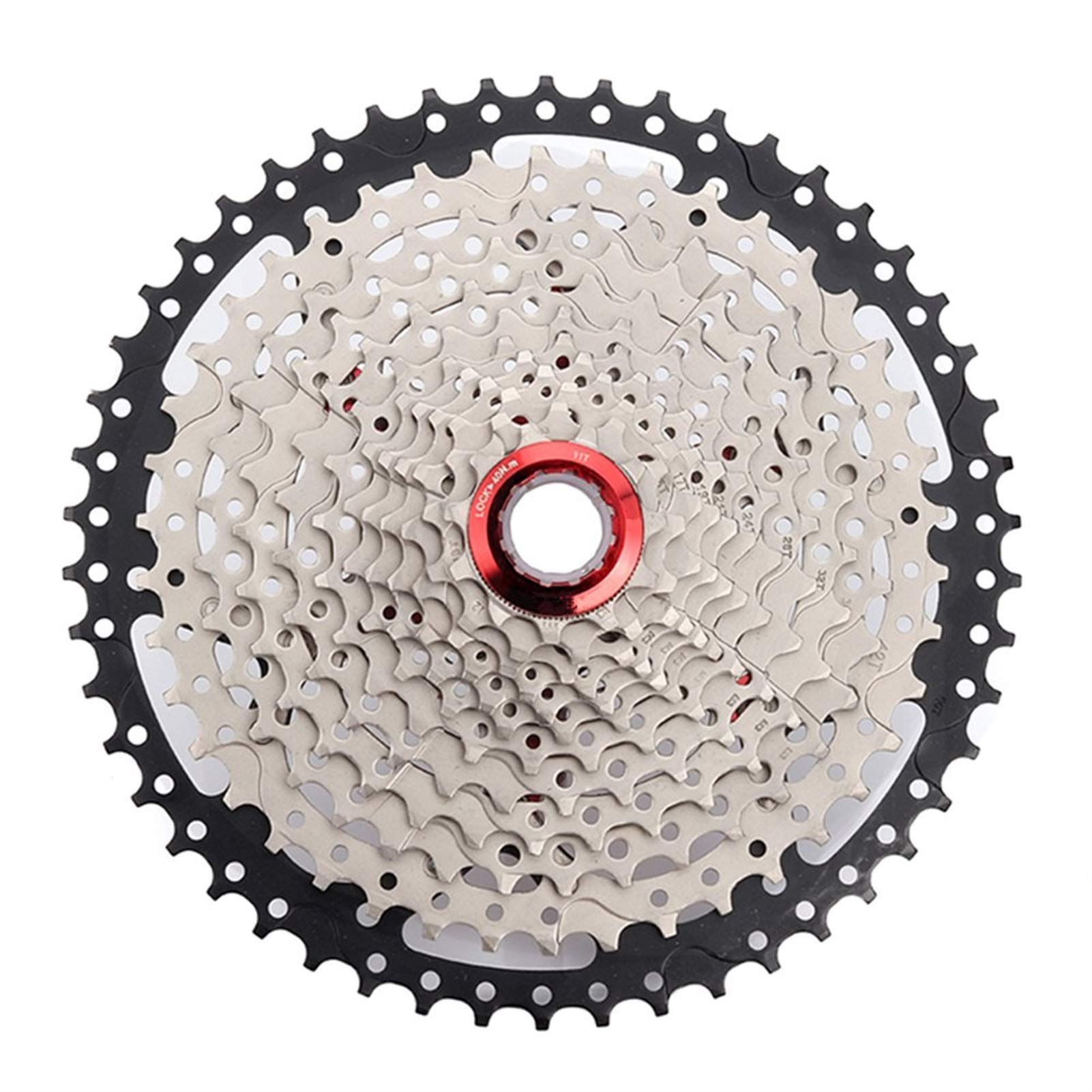 JMSM 12 Speed 11-50T MTB Cassette - Steel Mountain Bike Freewheel Sprocket for Wide Ratio Gearing | Perfect for Trail Riding, Downhill & Off-Road Cycling Accessories