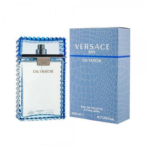 Versace Eau Fraiche 200ml EDT for Men - Fresh Citrus Aromatic Cologne | Perfect for Daywear, Office & Summer Occasions