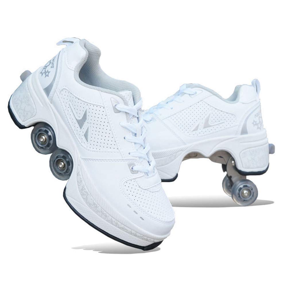 Best Roller Skates for Women, Men & Kids - Adjustable Wheel Shoes for Boys & Girls - Moon Shoes & Skating Shoes for All Ages | Perfect for Outdoor Fun, Fitness & Casual Wear