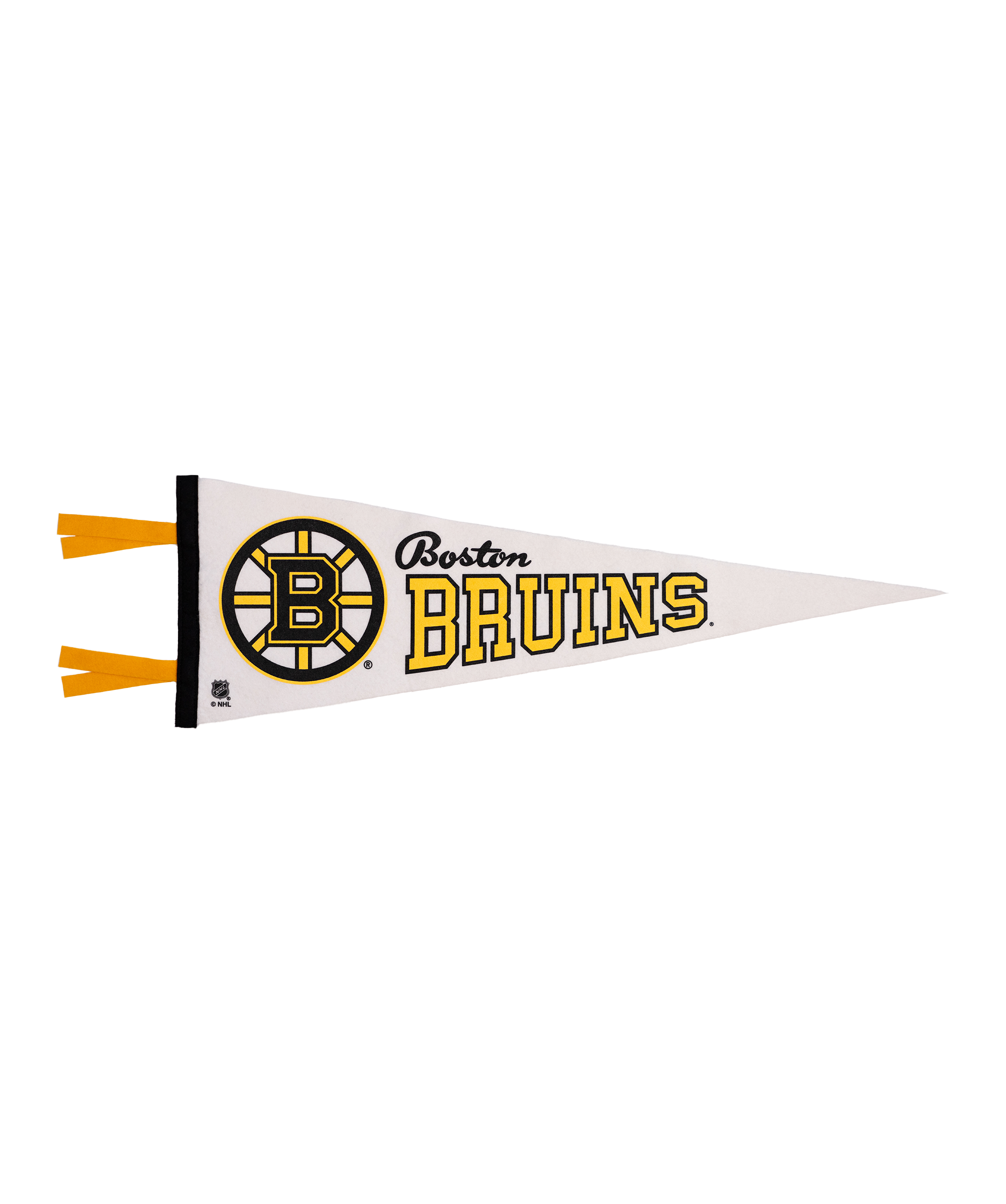 Boston Bruins NHL Pennant Flag - Officially Licensed Hockey Team Banner for Home, Office & Game Day Decor