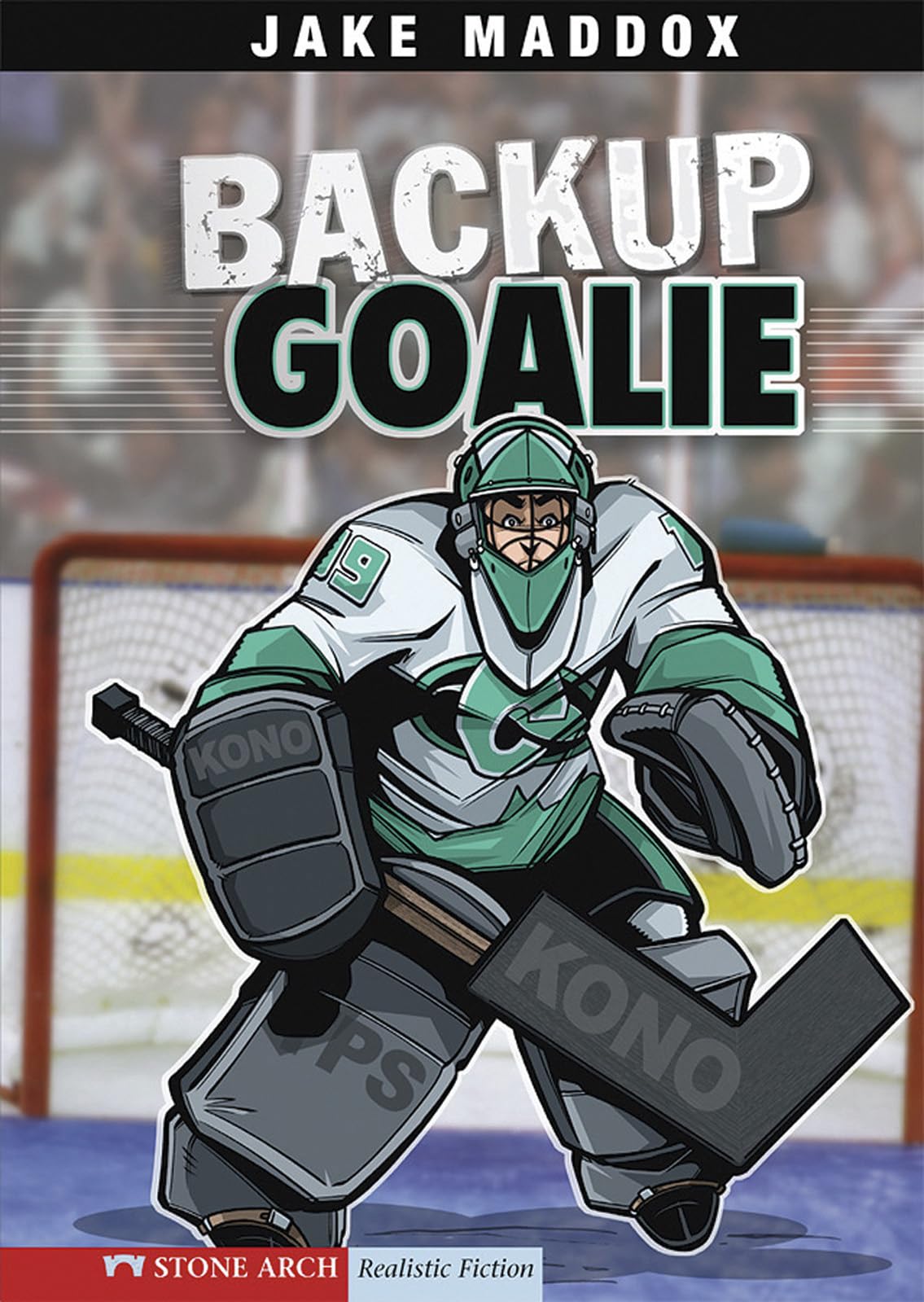 Backup Goalie - Jake Maddox Sports Stories | Impact Books | Hockey Novel for Young Readers & Sports Fans | Perfect for School Reading & Sports Team Motivation