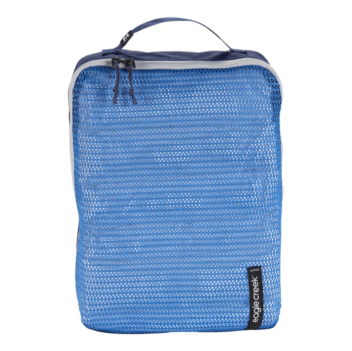 Eagle Creek PACK IT Reveal Cube Small - AZ Blue/Grey - Compact Travel Organizer for Clothes & Accessories - Perfect for Backpacking, Suitcases & Weekend Trips