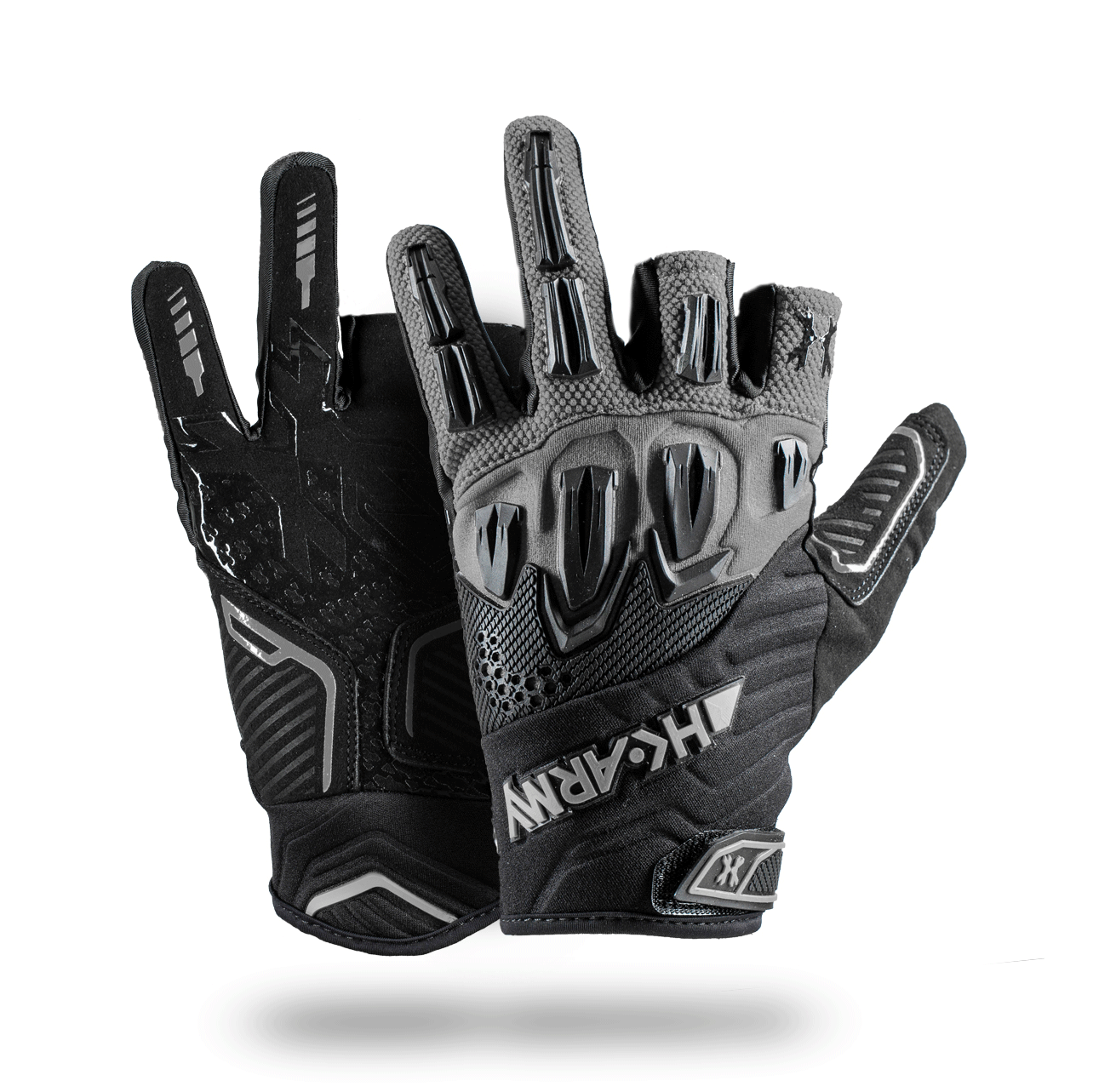 Hardline Armored Glove - Slate Gray Tactical Gloves for Motorcycle Riding, Construction & Outdoor Work - Durable Cut-Resistant Work Gloves for Men & Women