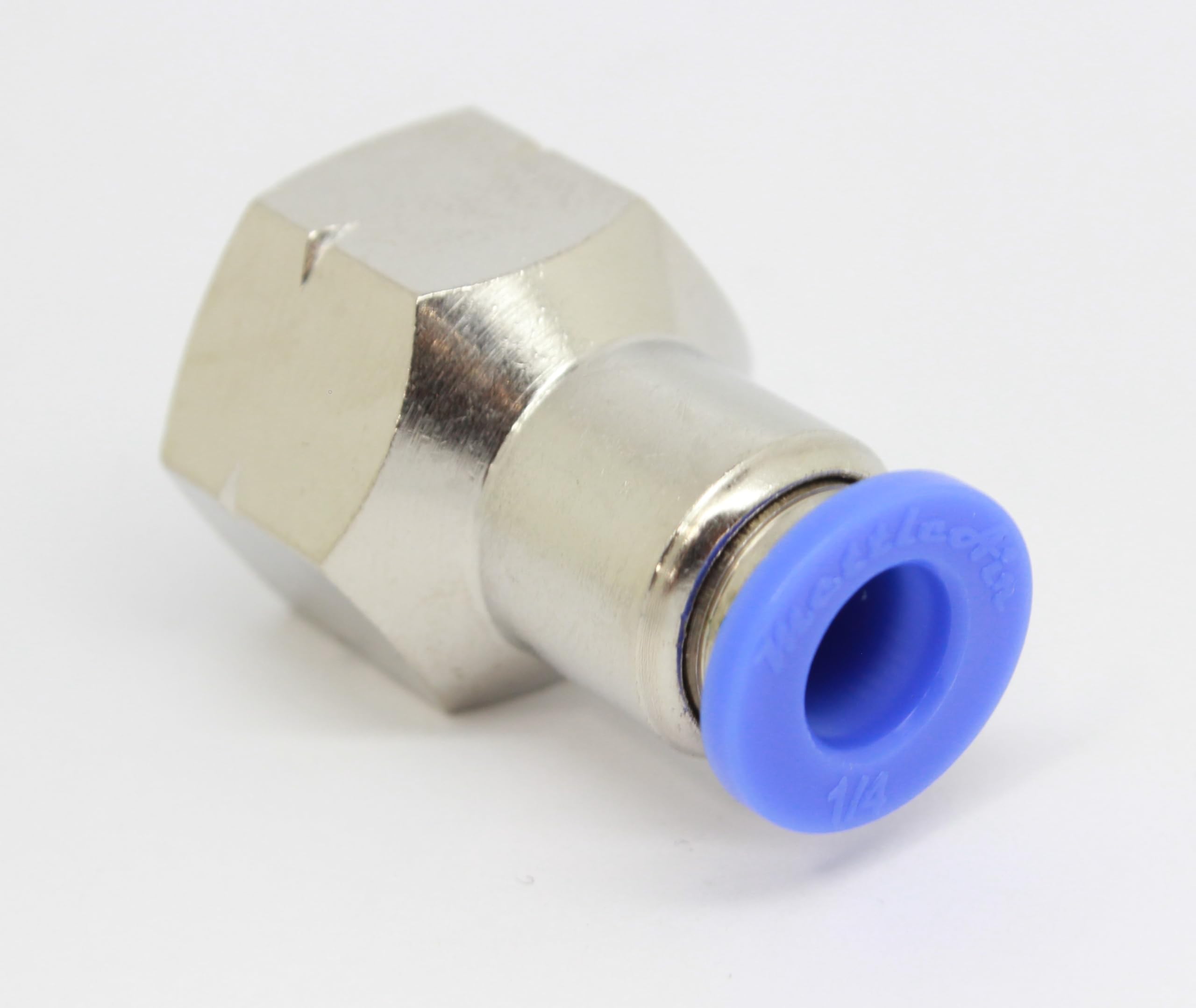 12mm OD Push to Connect Straight Female Fitting 1/4