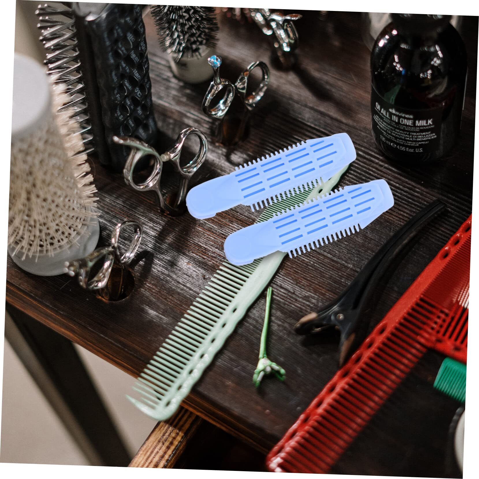 minkissy Professional Hairdressing Curlers Set of 6 - Volumizing Hair Clips & Rollers for Women - Easy to Use Hair Shaping Tools for Salon & Home Styling - Perfect for Updos, Curls & Volume Boost